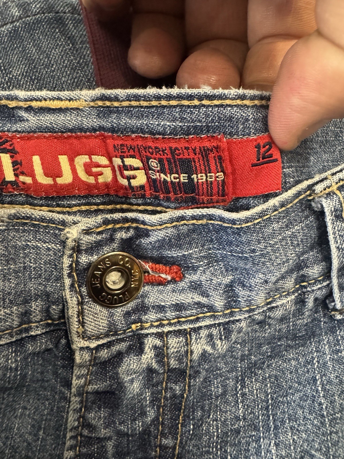 Plugg Vintage 90s Baggy Womens 24” or kids 12 Legit 90s Vintage Baggy’s