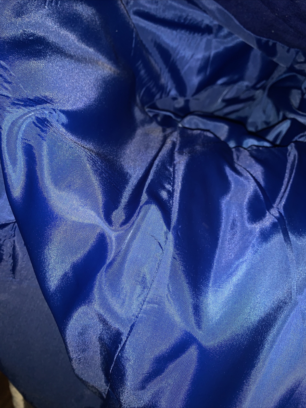 HARVE BENARD Vintage Royal Blue Blazer Lined Sports Dress Jacket Sz 16 ❤️tw11j55