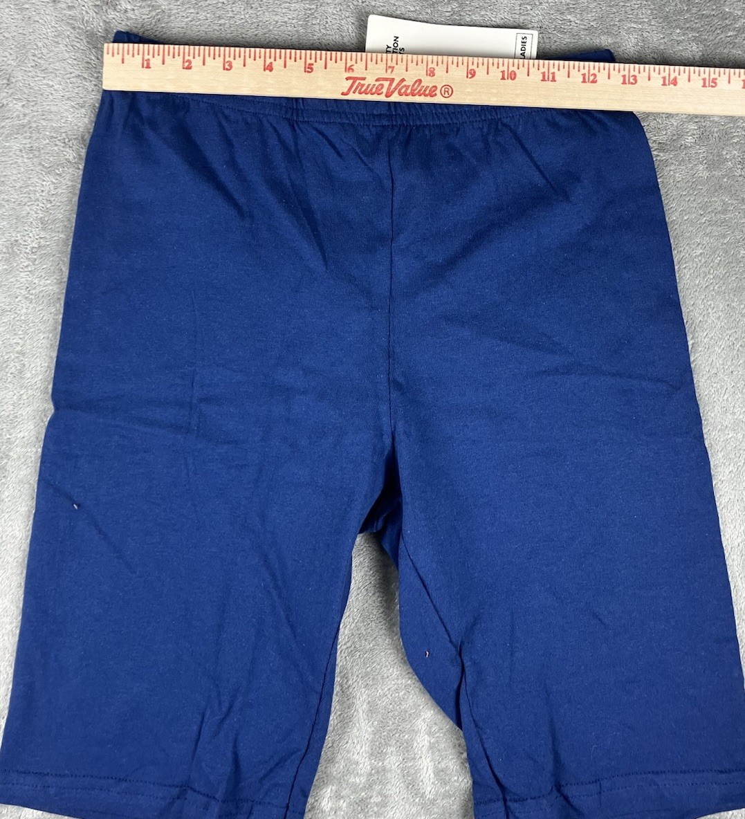 Lot Of 3 Vintage 90s Women’s Bike Shorts Aerobics Shorts Size M Navy Blue Cotton