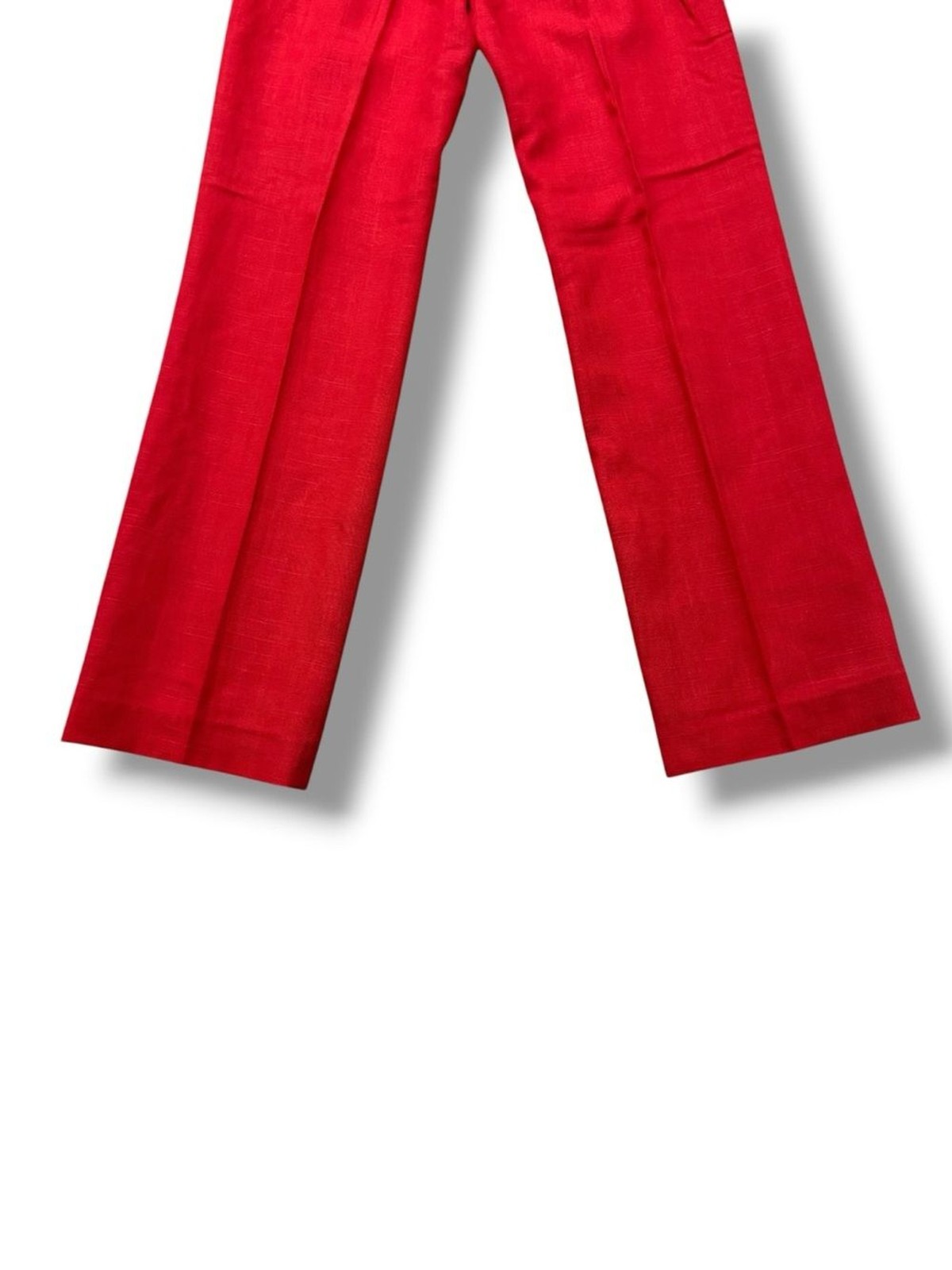 Vintage Country Suburbans Union Made Red High Rise Straight Leg Pants Size 8 USA