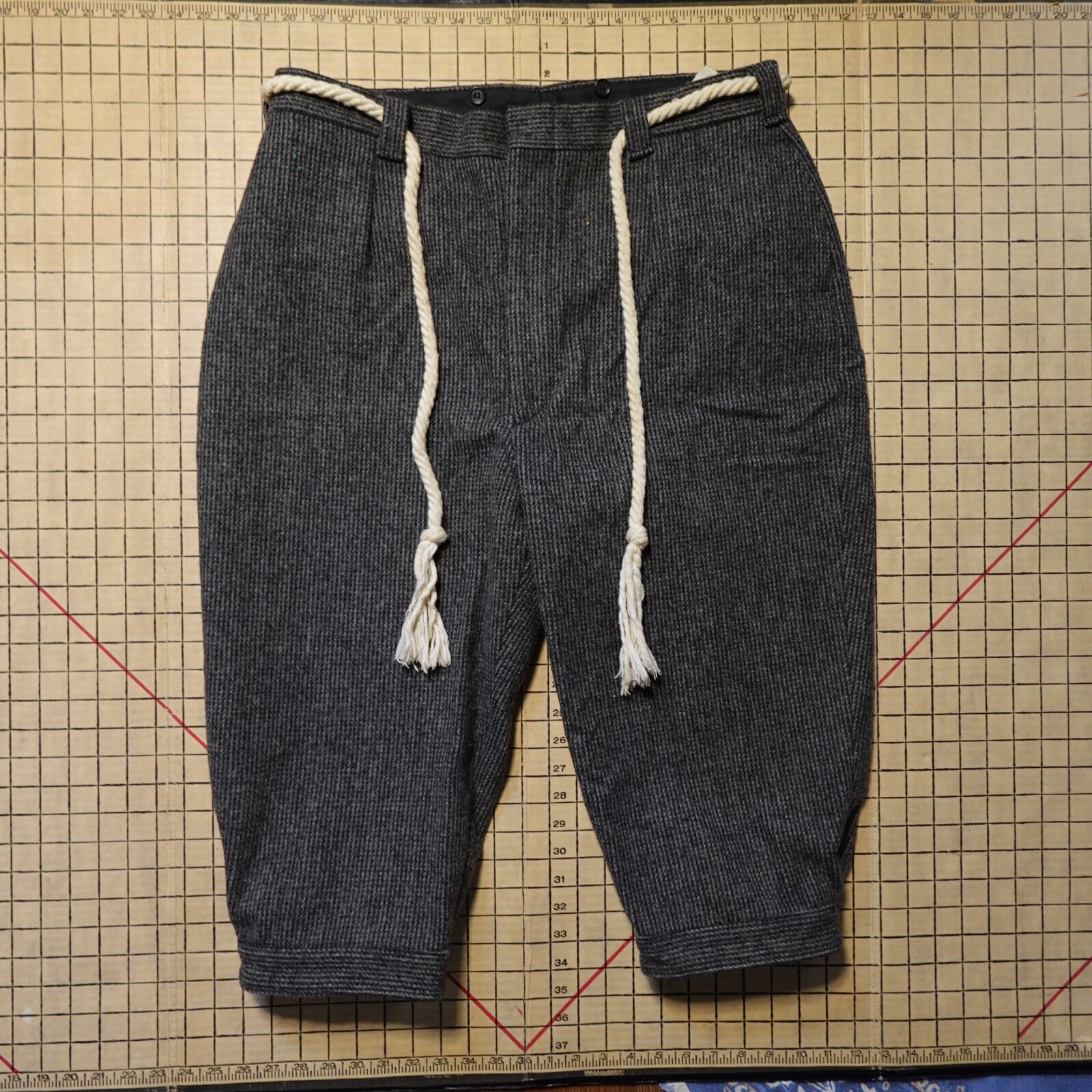 Vintage LL Bean Wool Tweed Knickers Breeches Riding Pants USA Made Sz 20 36×18