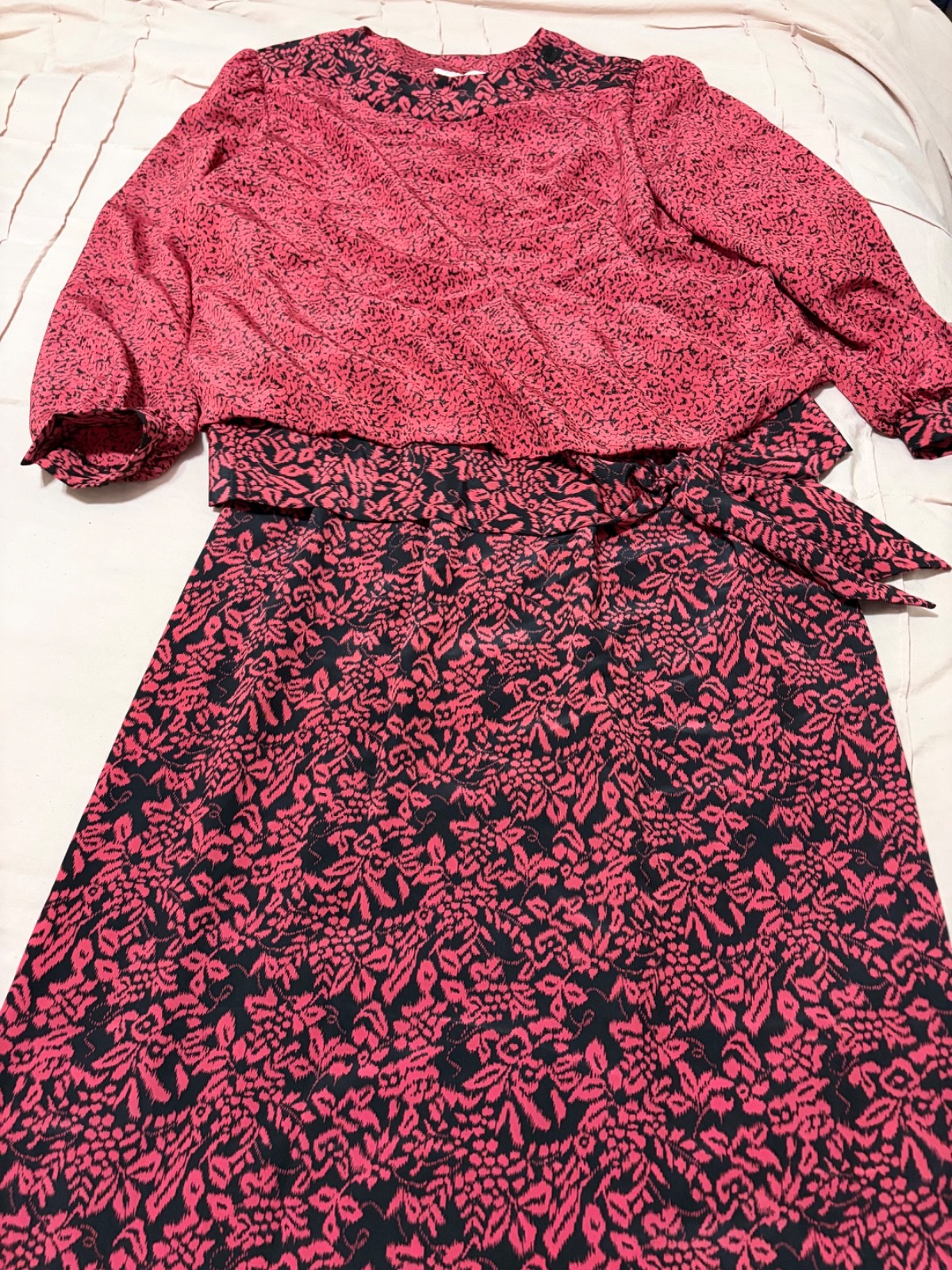 Vintage Lady Carol of New York Blouse and Skirt