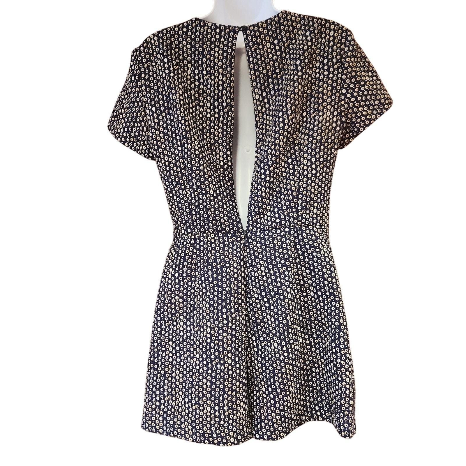 Zara Trafaluc Printed Retro Skort Jumpsuit Sz M – Zara