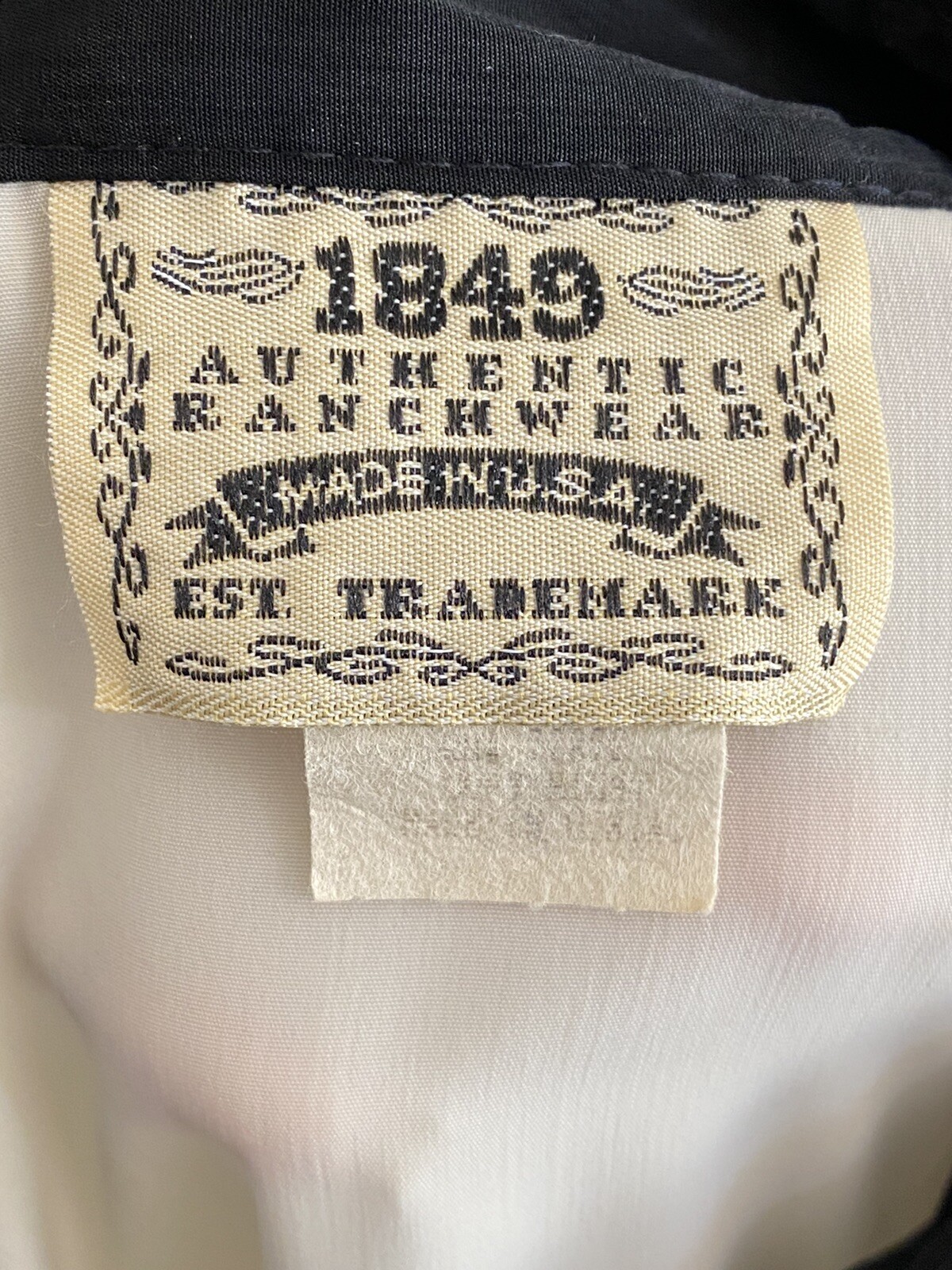 1849 Authentic Ranchwear Vintage Women Embroidery Rodeo Western Sz S (Comp V)