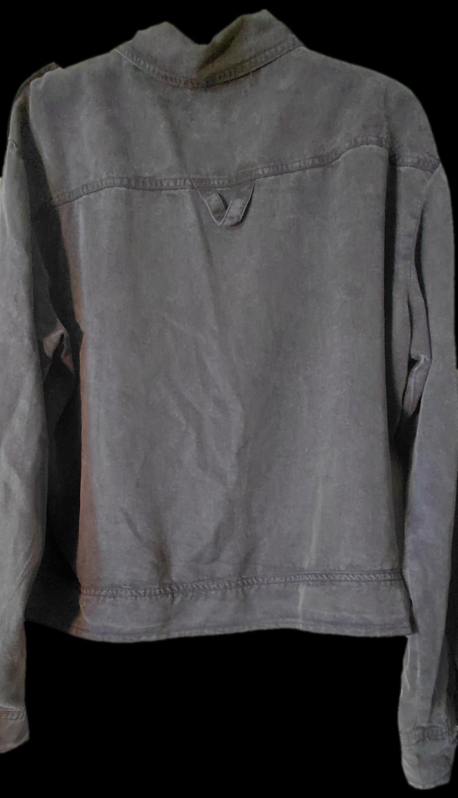 Young Broke Navy Utility Jacket, Lightweight, Button-Front, Preppy Style