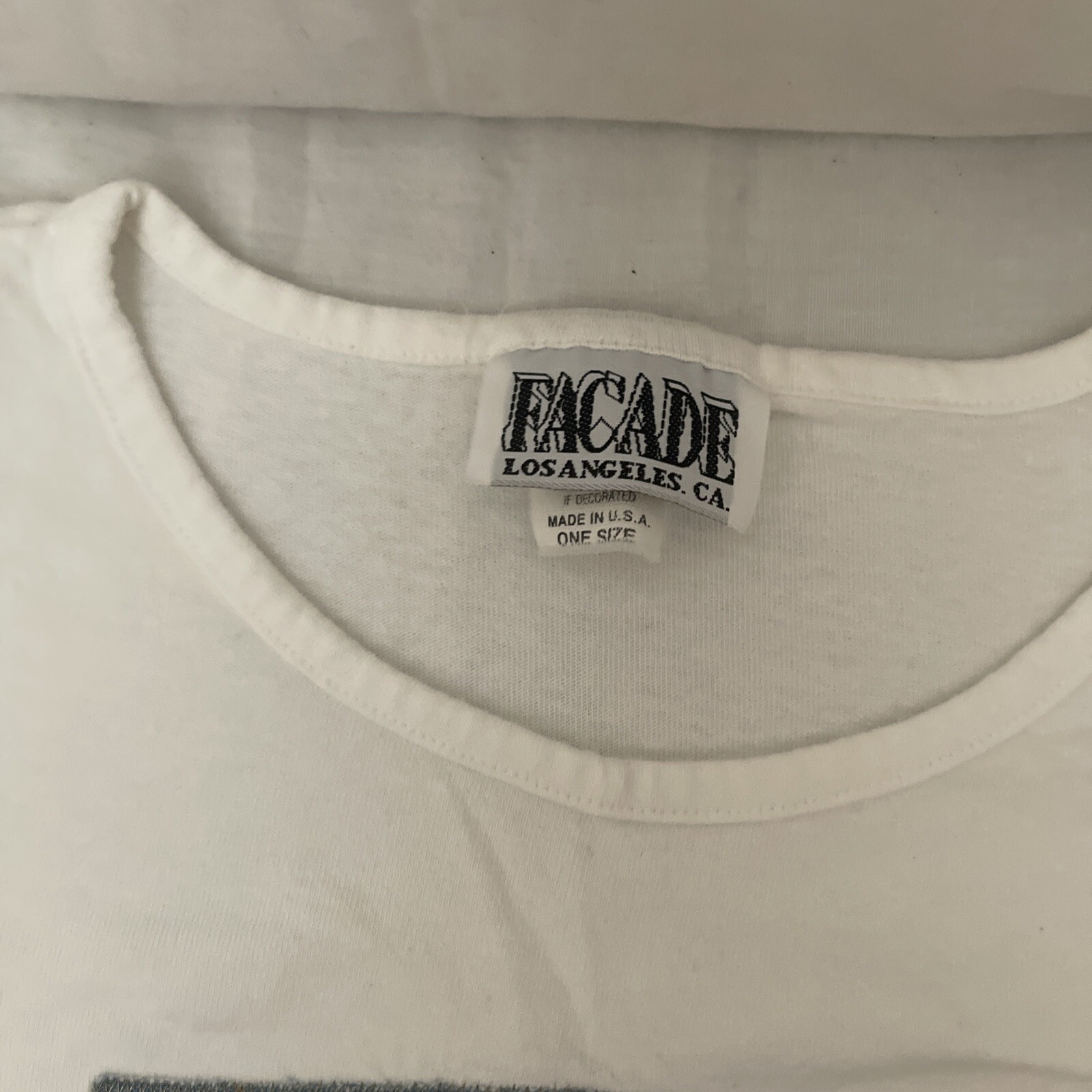 vtg 90s FACADE shirt One size