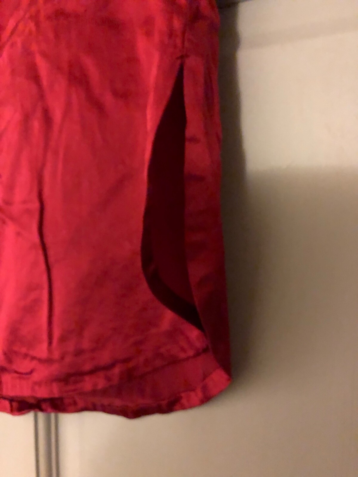 Women’s Vintage 'Da Fu Gui’ 100% Silk Embroidered Top. Red. S