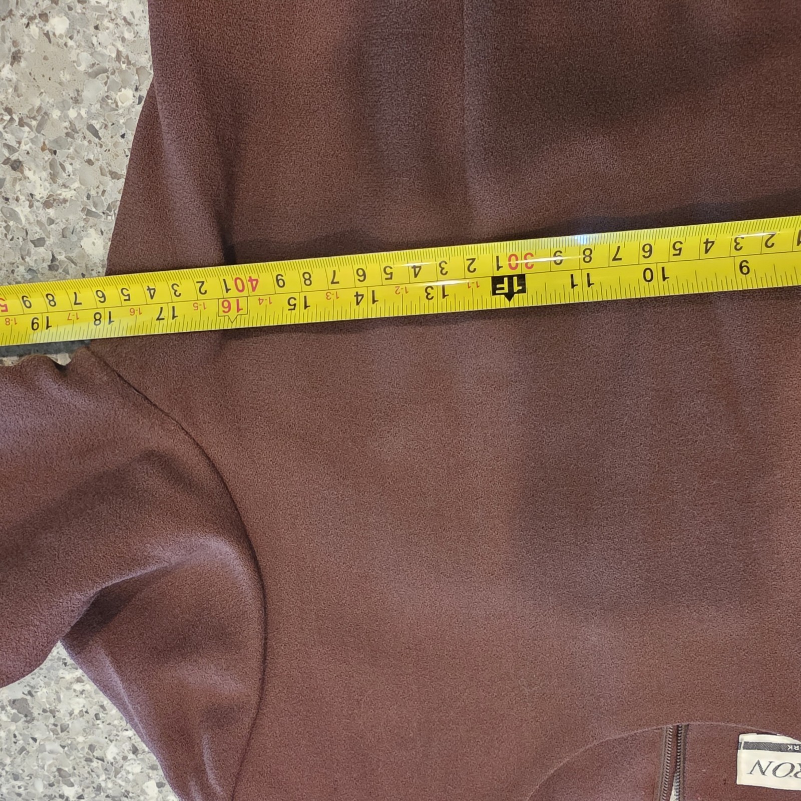 Vintage Oberon Wool Mocca Brown Dress Gold Buttons Desinging Women Sz 6.D168