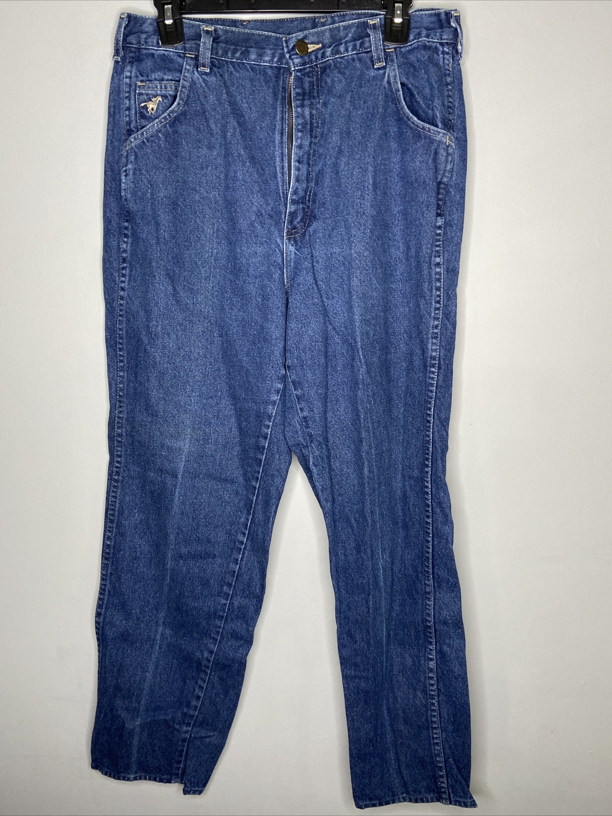 Wrangler Vintage Womens Mom Jeans Size 16 High Waisted 100% Cotton USA Made