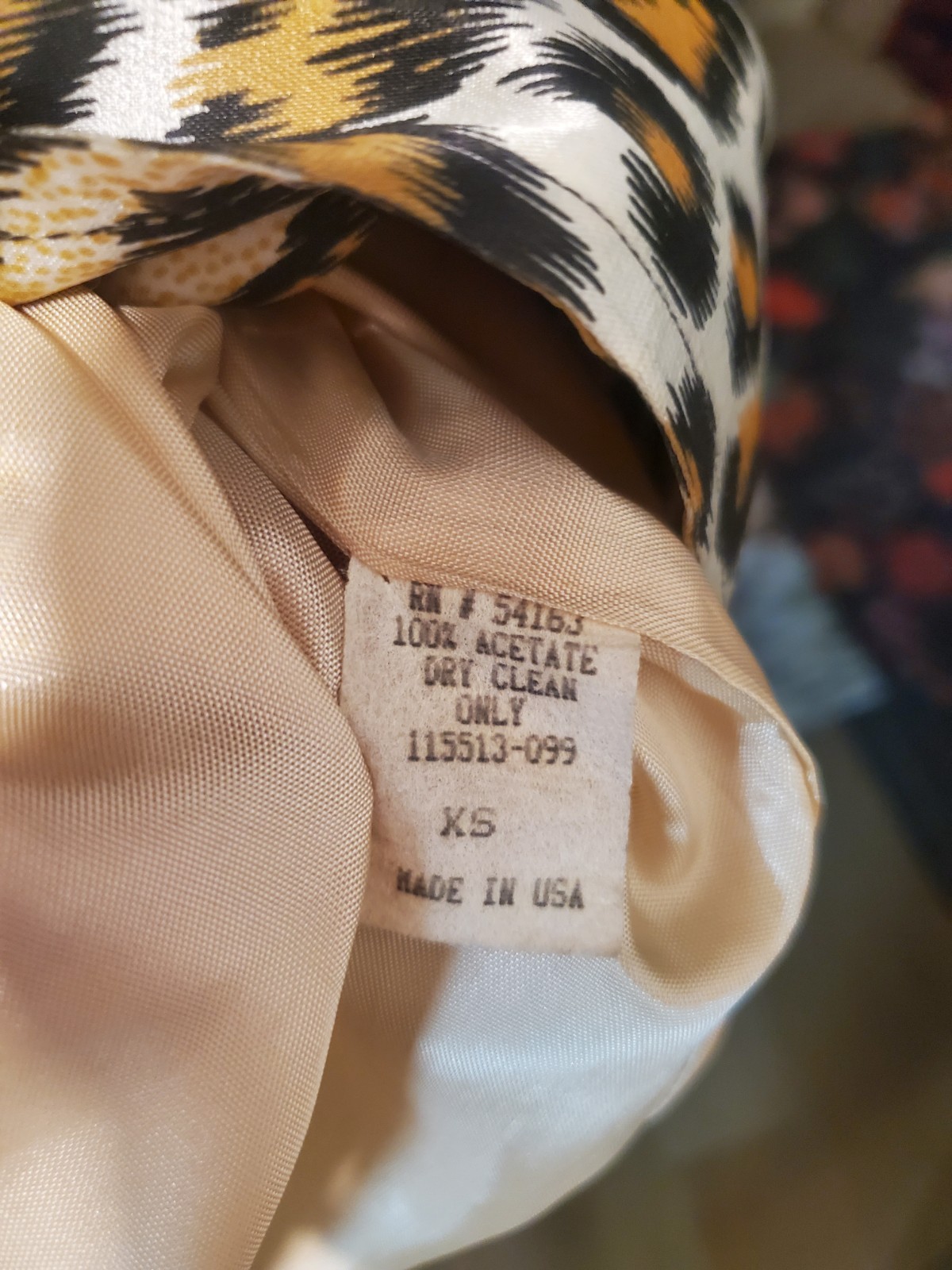 Vintage 1980s Leopard Print Coat Bold Animal Print Vision Made In USA