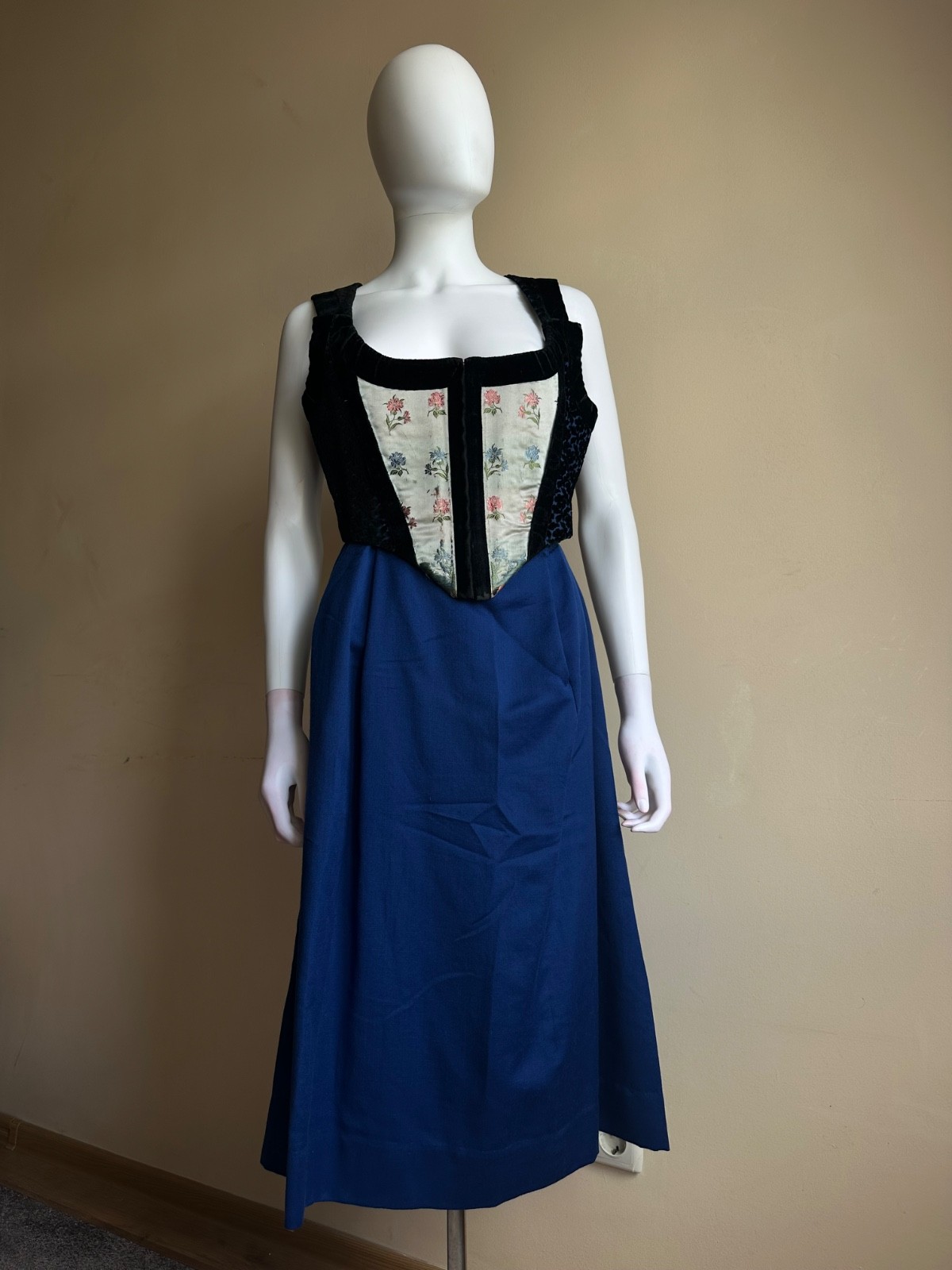 Antique 1920s European Dress Corset Awant Garde Rare