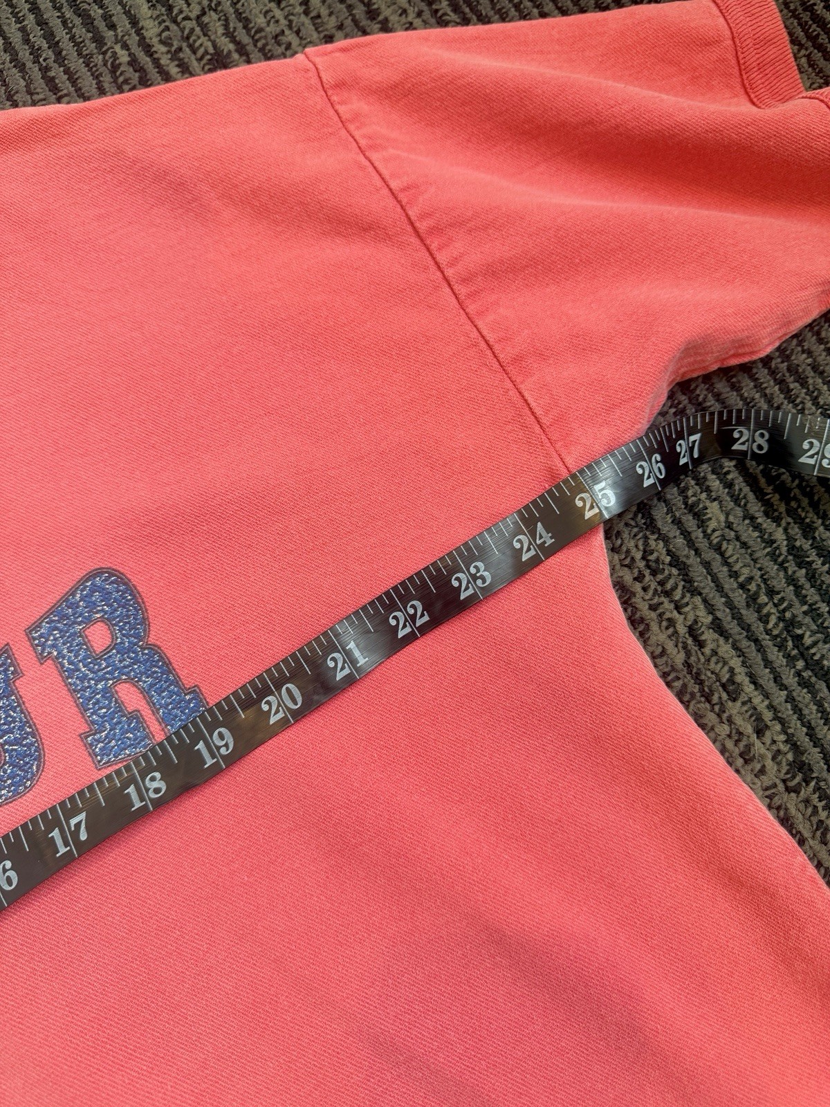 Vintage Bonjour Teddy Bear Graphic T-Shirt Pink Oversized 100% Cotton One Size