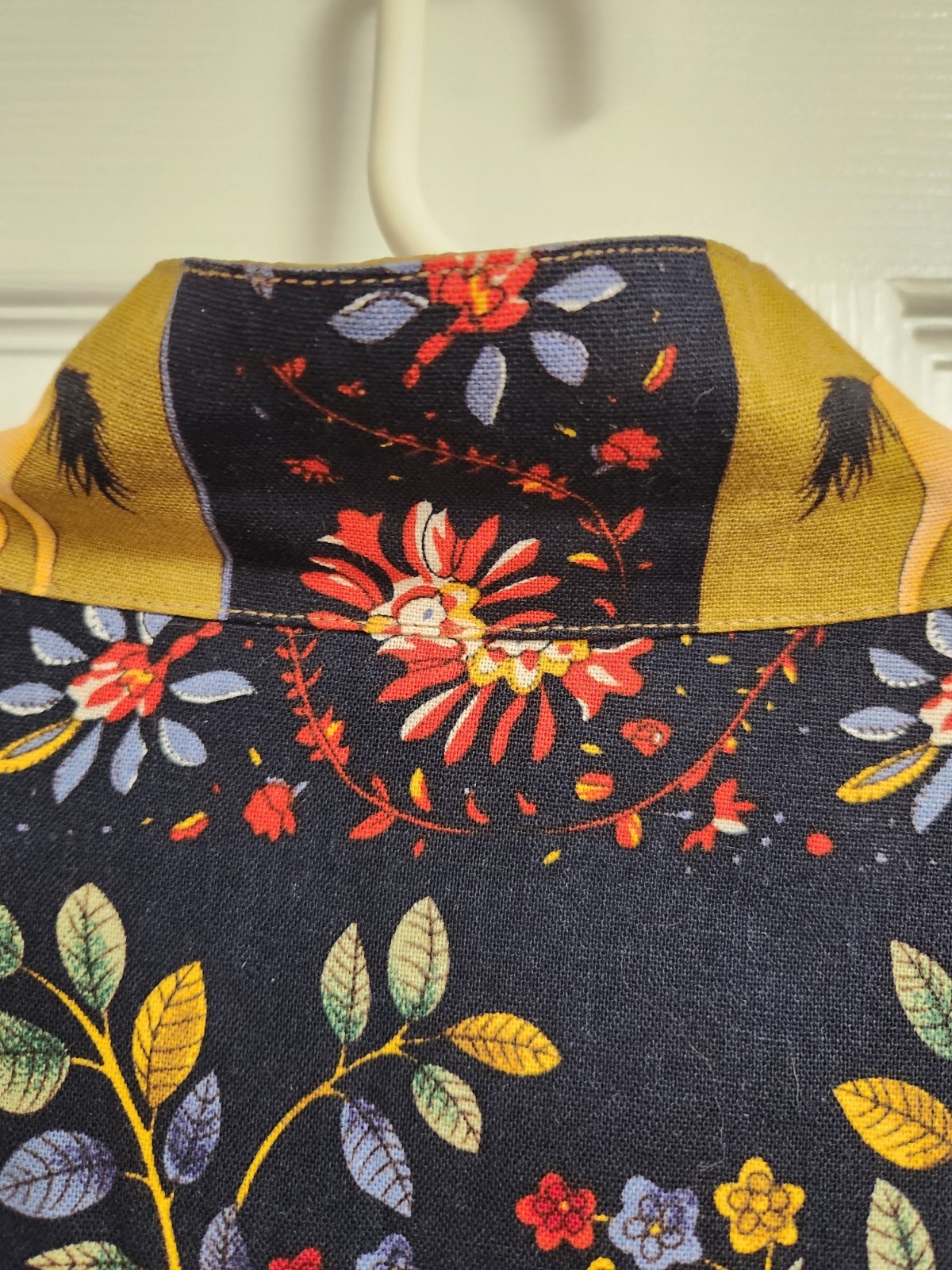 Vtg Women’s Asian Indian Bali Style Folk Art Jacket Wearable Art Tree Of Life