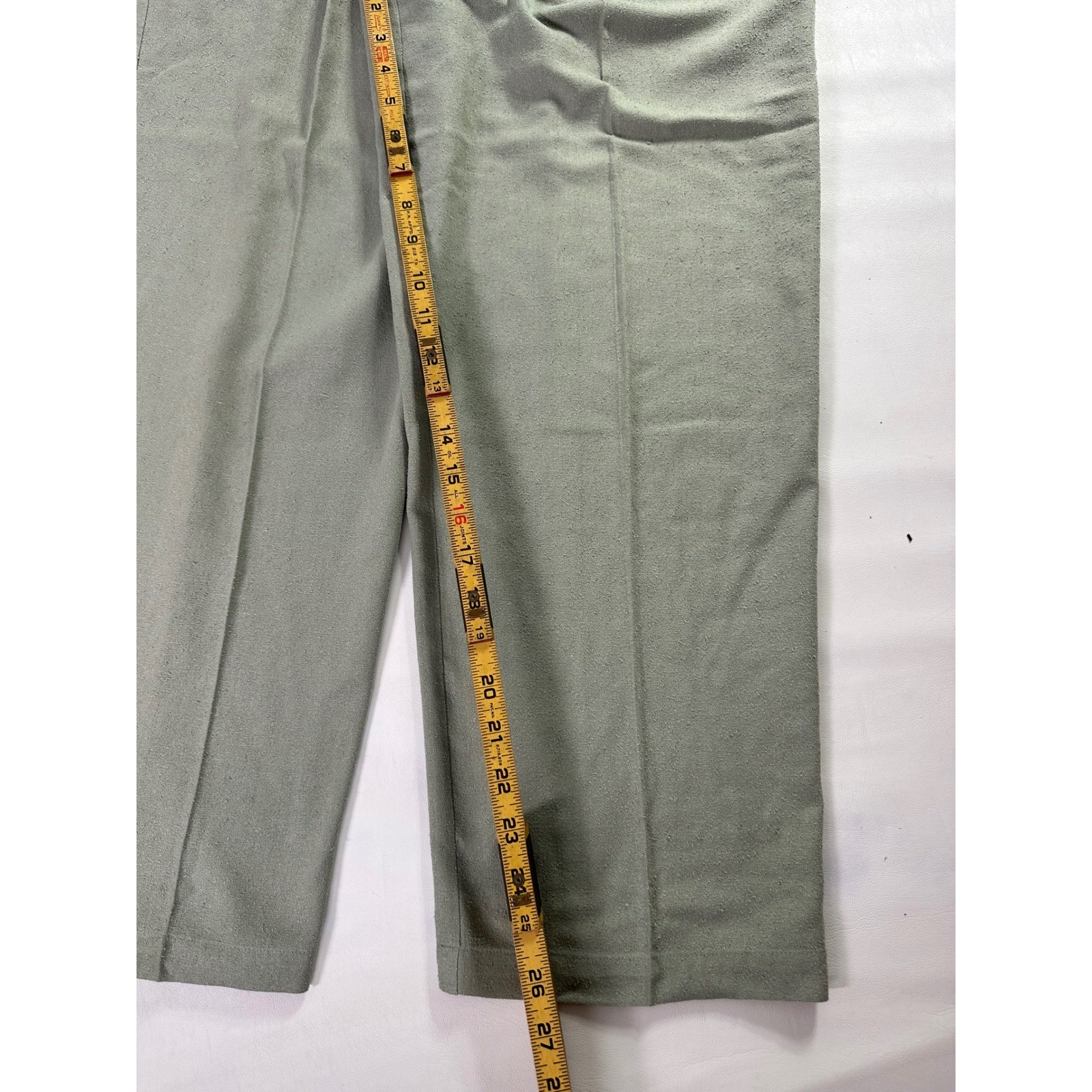 Selene Sport Sage Green 100% Silk 2-Piece Tracksuit Bomber Jacket Pants Set XL
