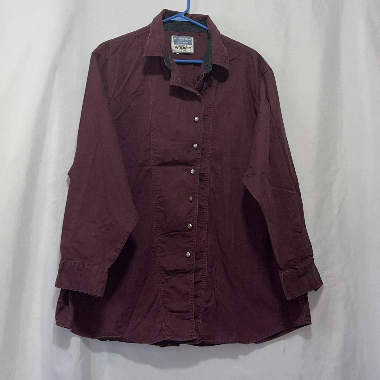 Vintage Wrangler Western Shirt Women western shirt plus size 2xl guc e1150
