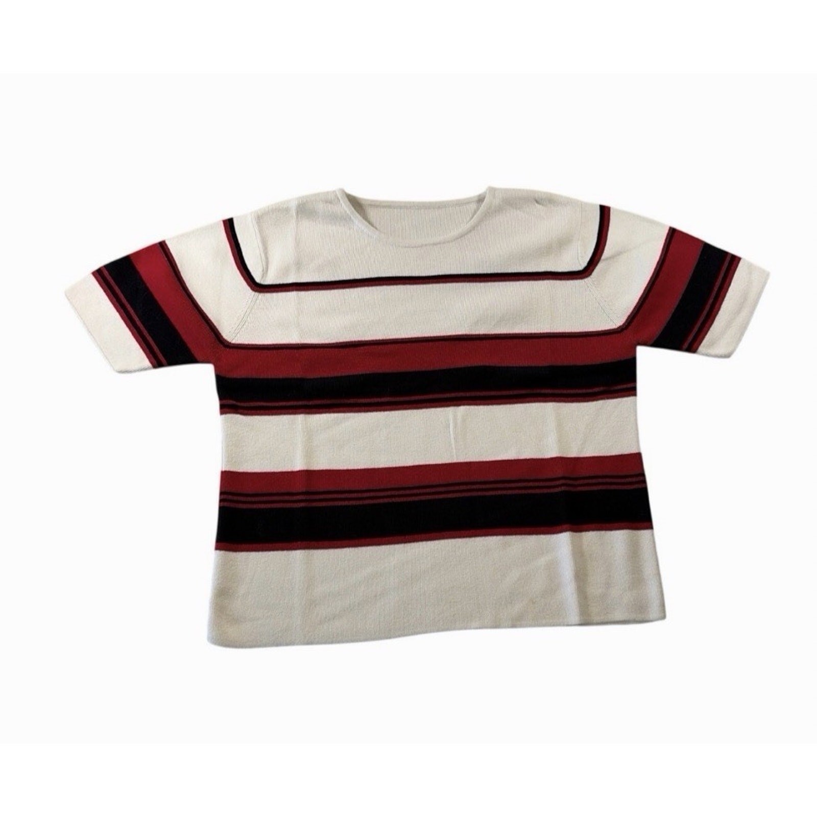 Vintage Knitted Striped Shirt