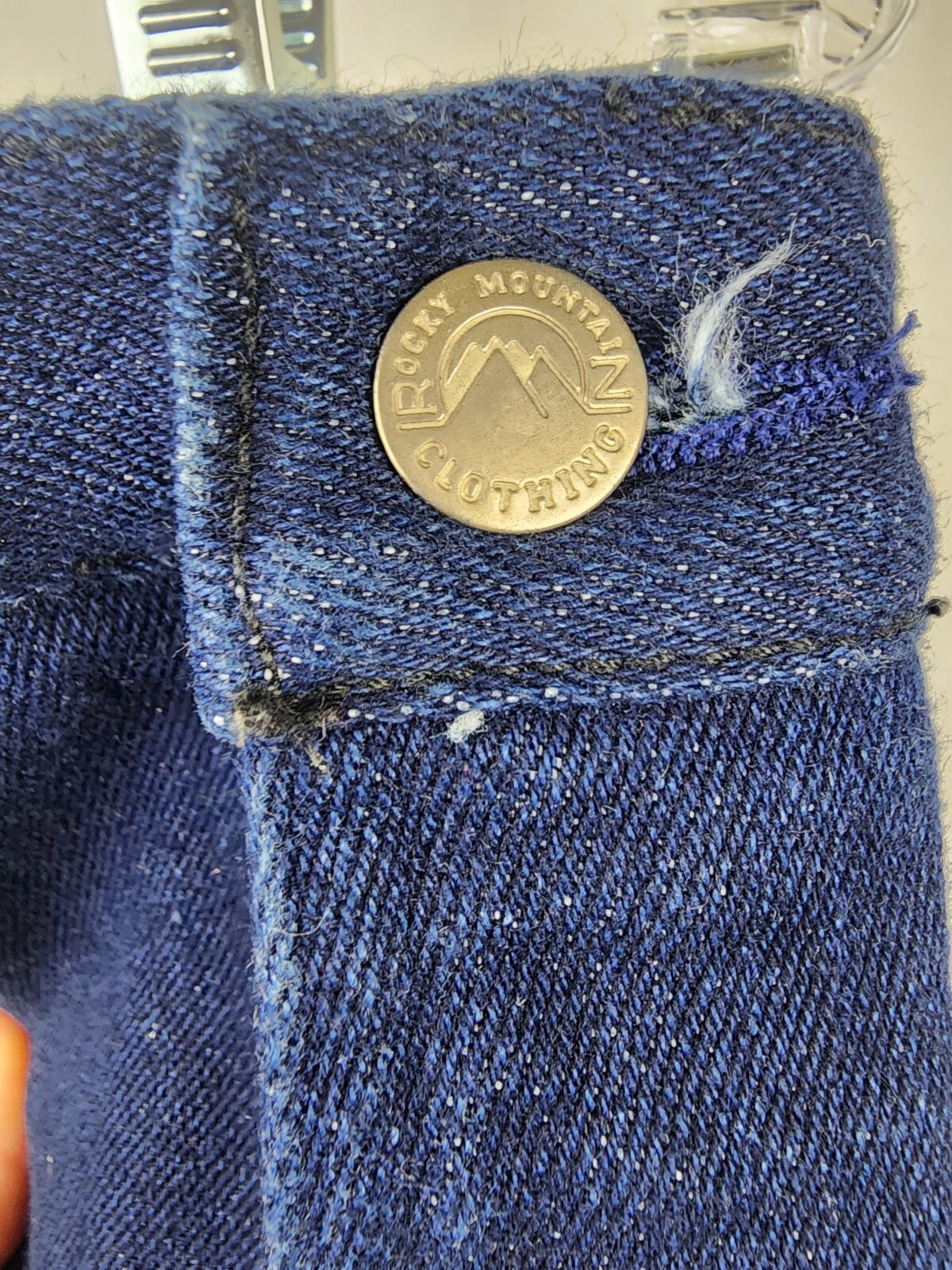 Vintage MS ROCKY MOUNTAIN 32″ W 35″ L Mom Jeans High Waist Rodeo Western Pants
