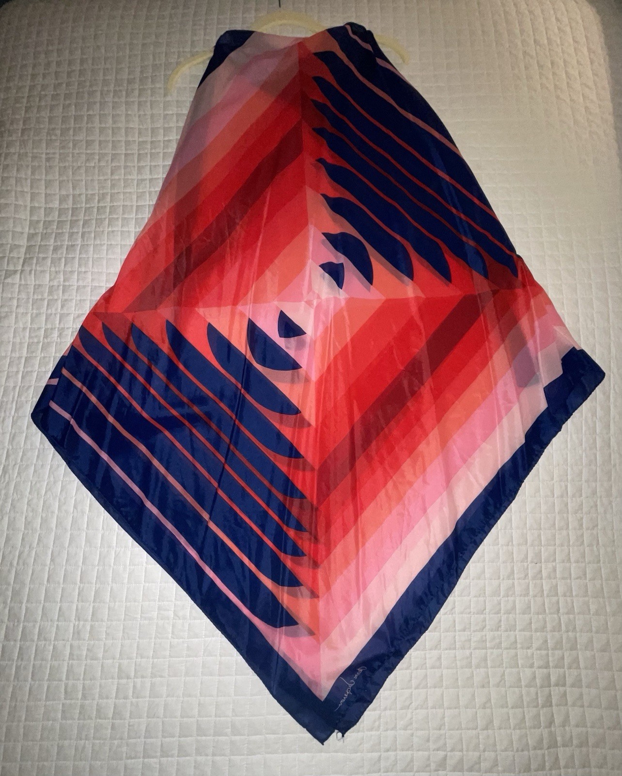 Vintage Cole of California Swim Coverup – Abstract Art – Scarf by Marc Vigneron