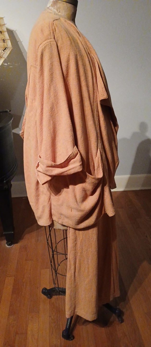 Vtg 1990s Sangam Imports Pumpkin Culotte-Skirt & Chic Jacket India S/L