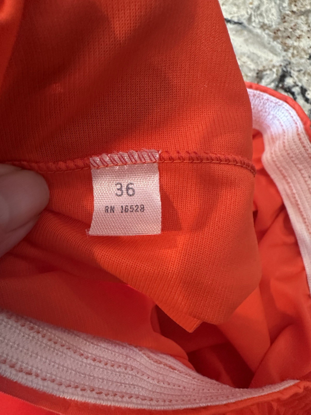 Vintage Pjs Gaymode Orange Pajamas JC Penney Women’s 36 Small 2 Pc Set