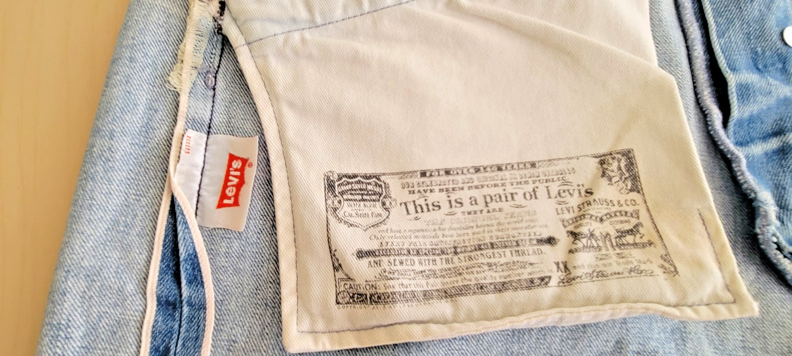 Levi’s 501 Selvedge Redline Made in USA Cut Off Shorts SZ 38X24’5