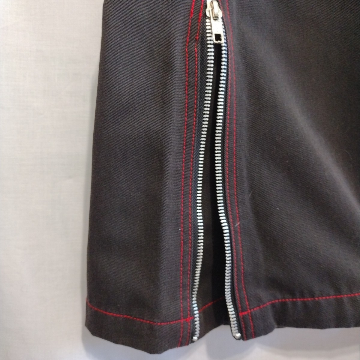 Kikgirl Kikwear Vintage Y2K Black Pink Raver Skater „Phat” Wide Leg Size 9