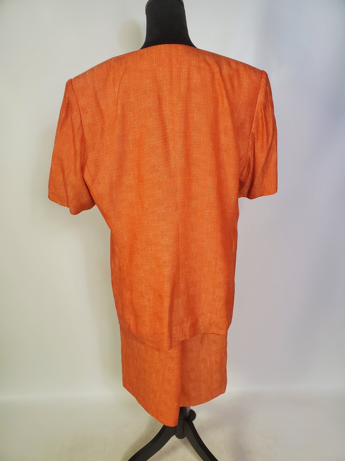 Executive Collection Vintage Burnt Orange Skirt Suit