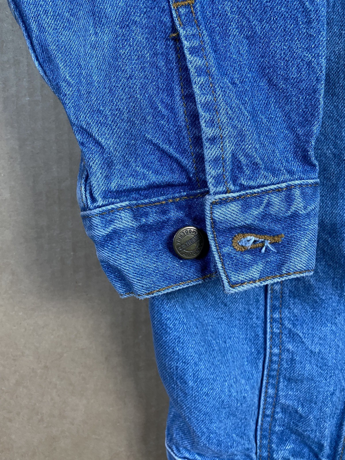 Vintage Limited Express Women’s Denim Jean Jacket Size Large Blue Wash