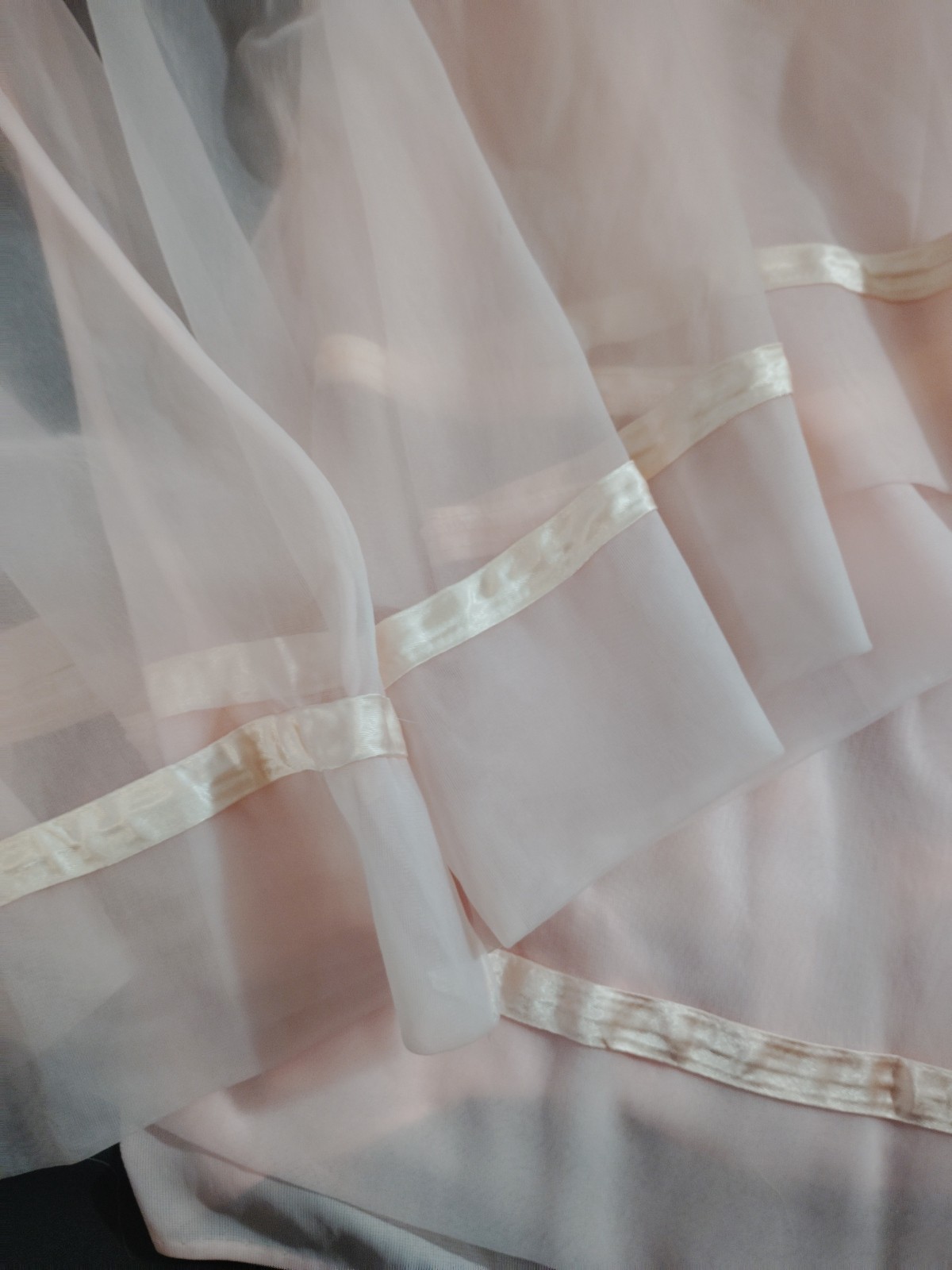 Vintage 60’s Pink Lisette Lingerie Sheer Nightgown and Robe Al Sterling Size…