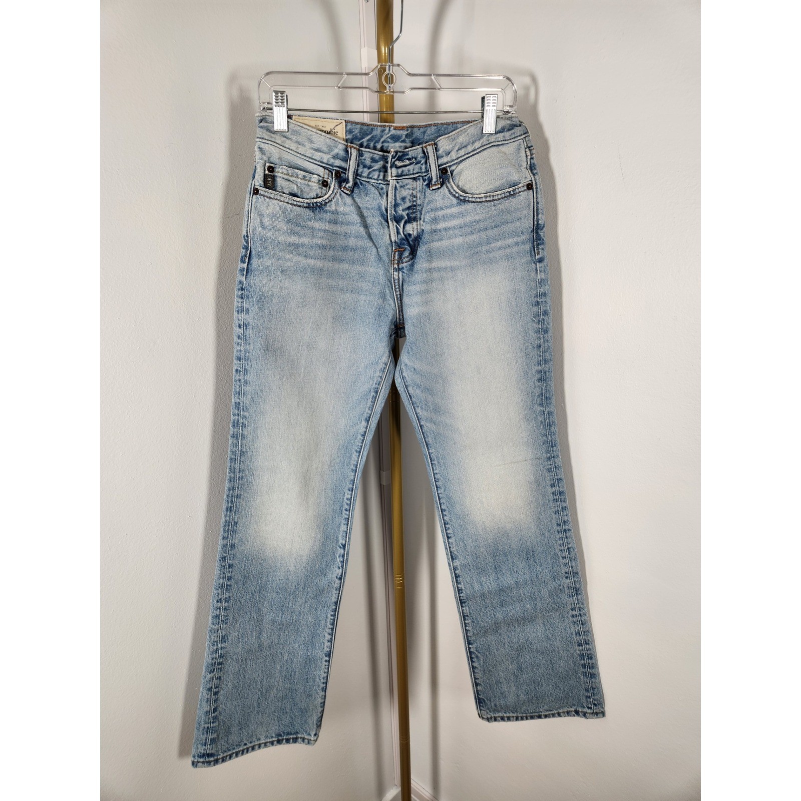VTG Abercrombie and Fitch 2005 The A&F Boot Jean Button Fly Size 29W 30L Y2K