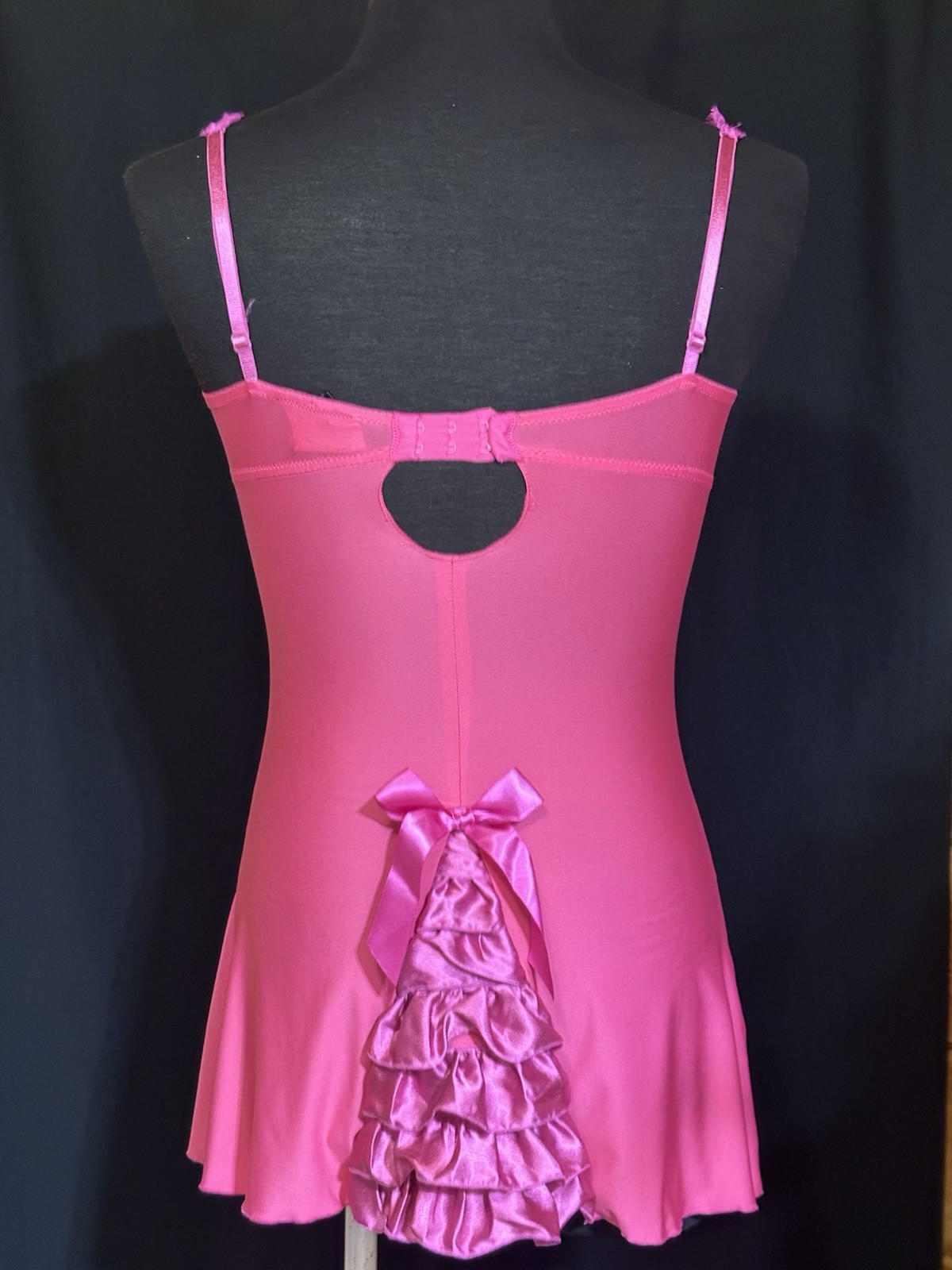 Victoria’s Secret Sexy Little Things Y2K Hot Pink Babydoll Nightie 34C