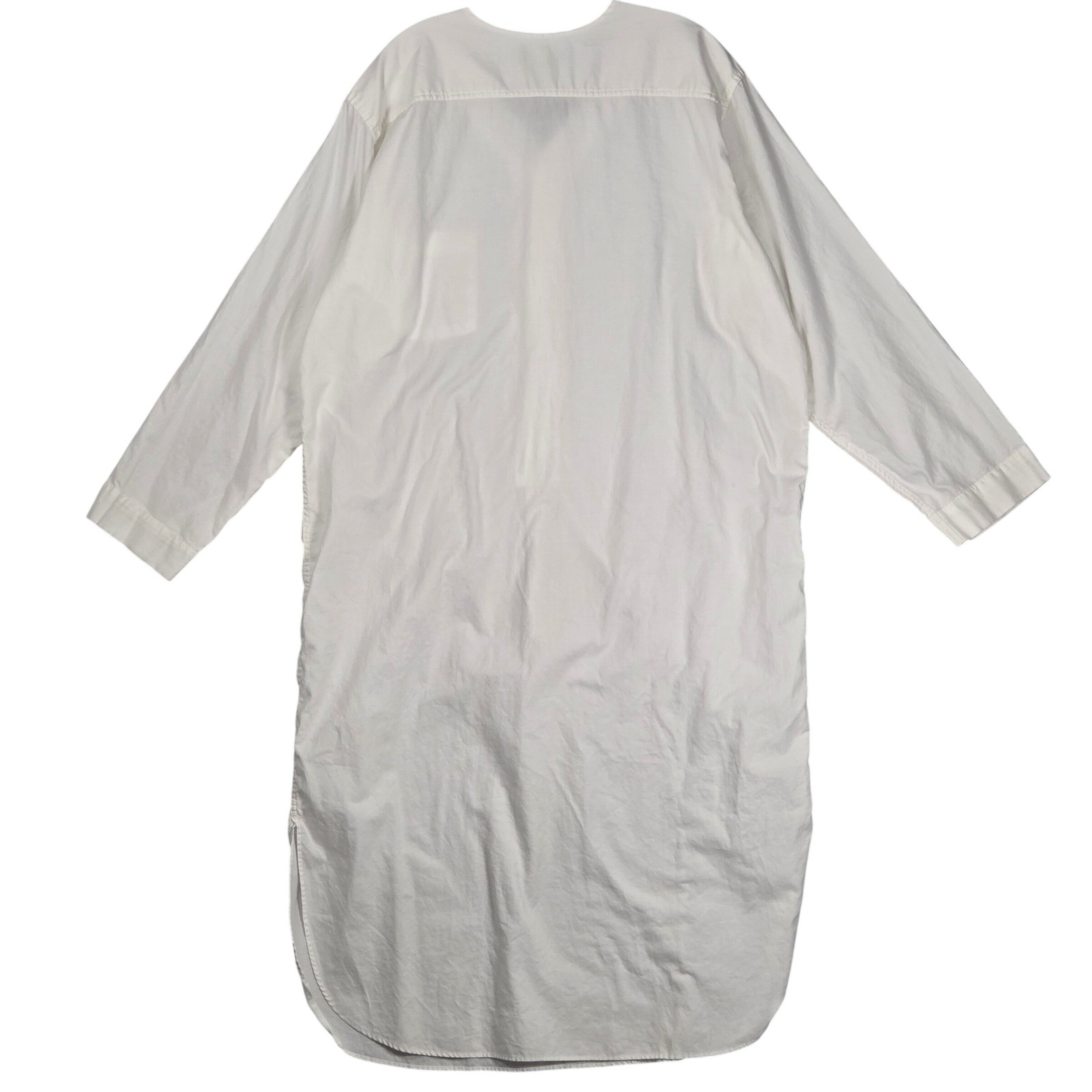 Saks Fifth Avenue Adult Large Vintage Night Shirt Nightgown White Made USA