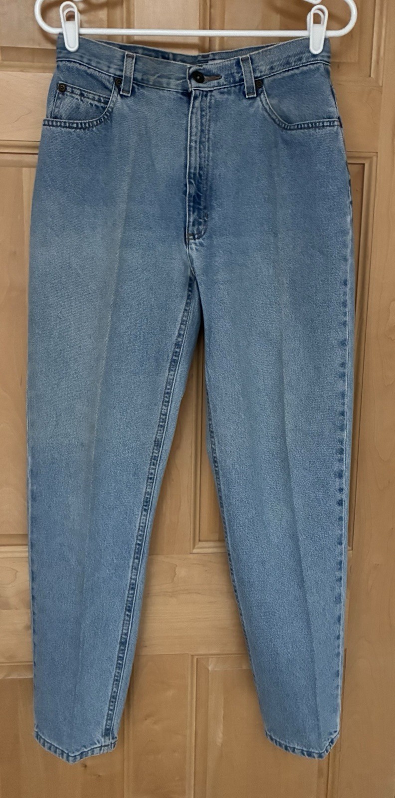 LIZ CLAIBORNE LIZWEAR Blue 100% Cotton Denim Jeans Size 10P Regular Classic Fit
