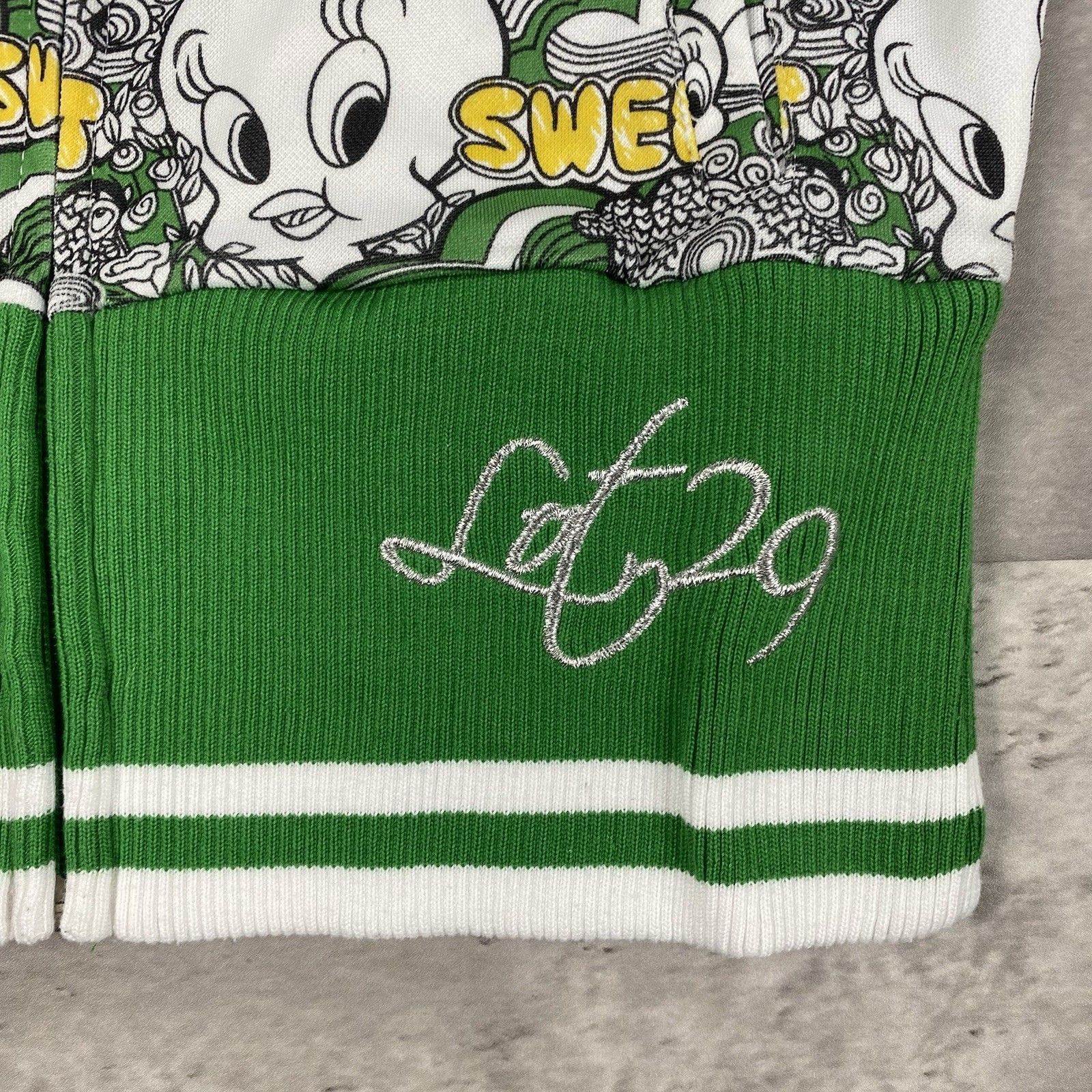 vintage LOT 29 TWEETY BIRD crop zip up hoodie Womens S y2k 2000s Looney Tunes