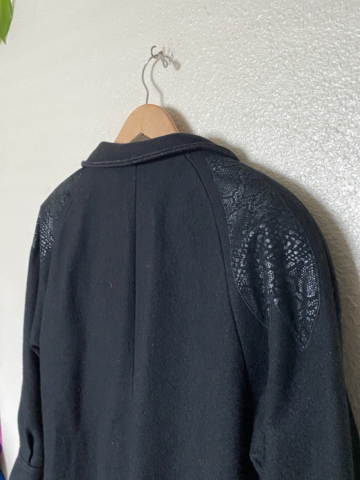 Vintage ILGWU Int Ladies Garment Workers Union Karizma Coat Snake Leather Sz 11