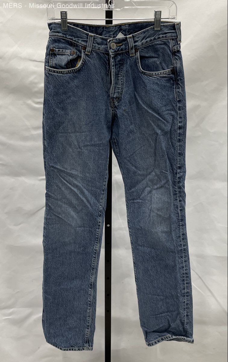 Vintage 90s Lucky Brand Women’s Blue American Made Jeans Dungarees Sz 6 28