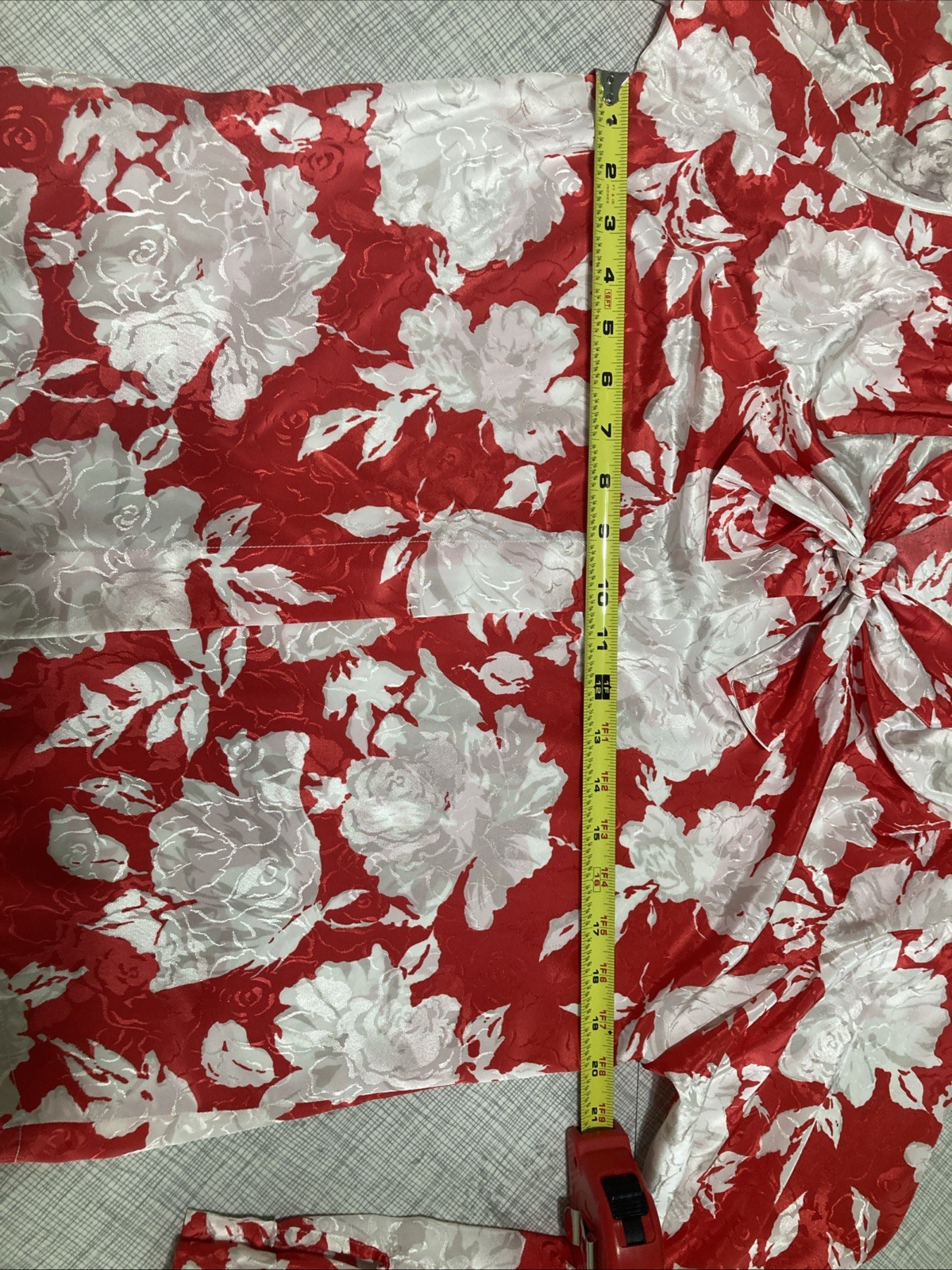 VTG 80s Adelaar for Jacobson’s Pussybow Blouse Size 8 Floral ILGWU Shoulder Pads