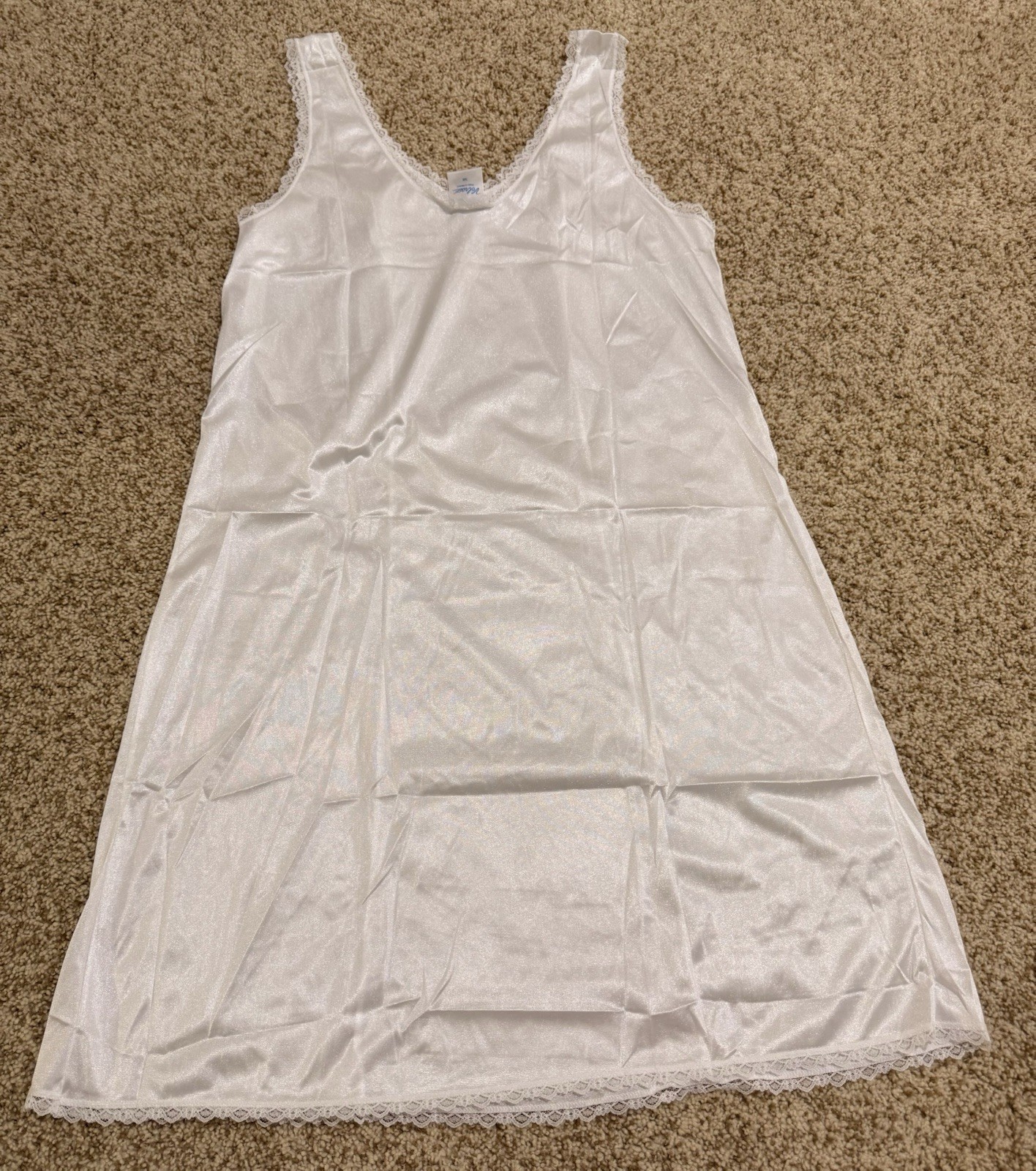 Velrose Women’s Full Slip White Size 38 Nylon