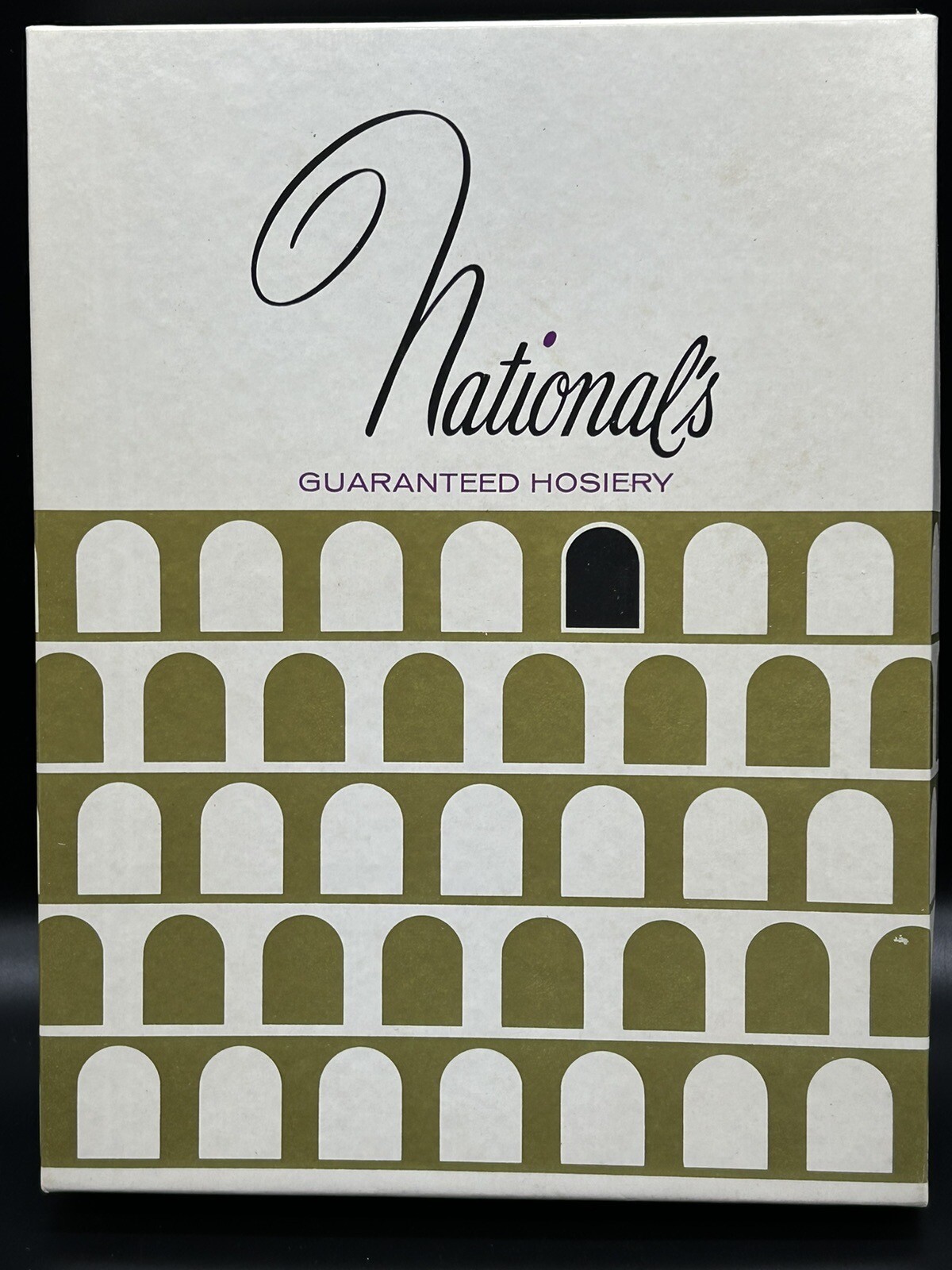Vintage Stockings Nylons Knee Hi National’s Hosiery A-36 Neutral Beige Lot of 5