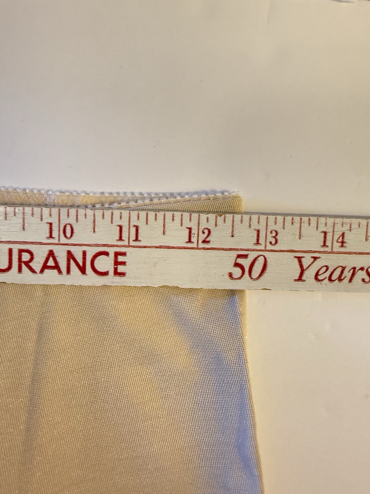 Vintage Beige Long Leg Girdle Pants Liner Compression See Measurements No Tag