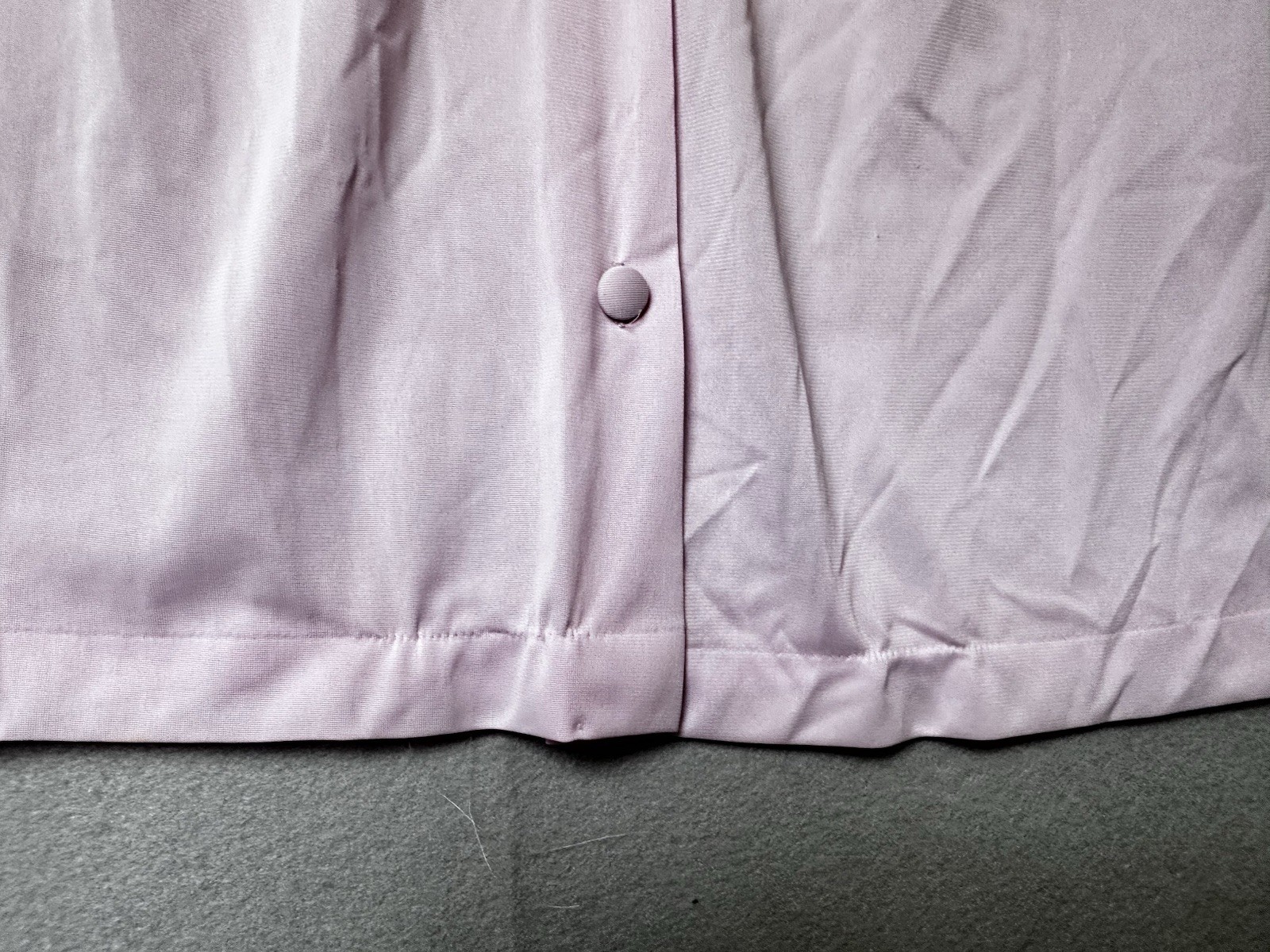 Vintage Vanity Fair Pink Nylon PJ Set 36 Lace Trim 2 Pc Lounge Sleepwear