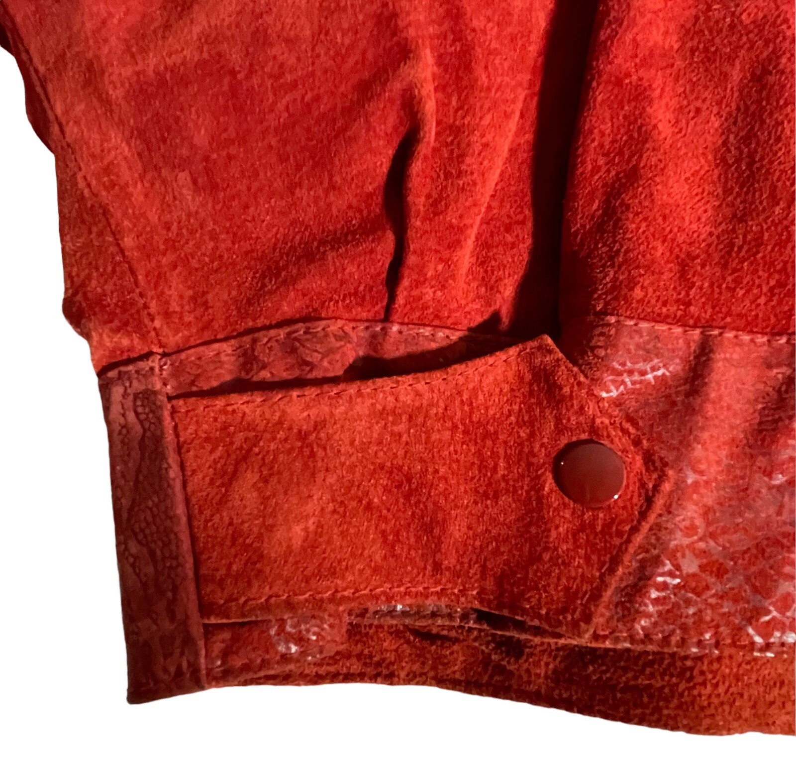 Vintage G-III Leather Fashions Red Lined Leather Jacket EUC 80’s 90’s
