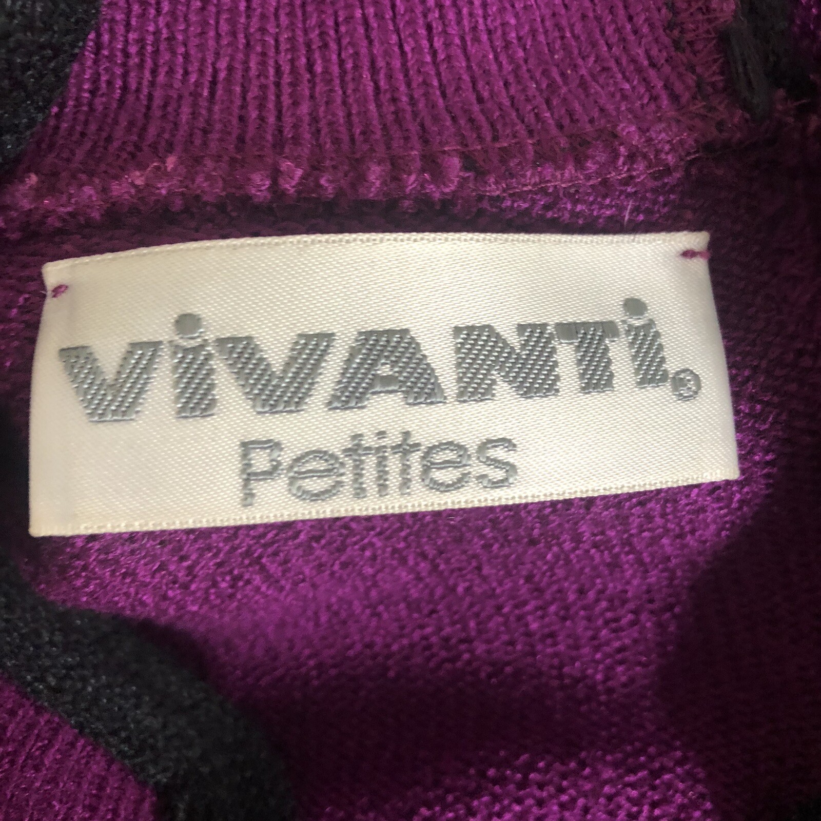 1980s Vivanti Petites Knit Skirt Top Set Sz 10P Fits S M ILGWU Union Made USA
