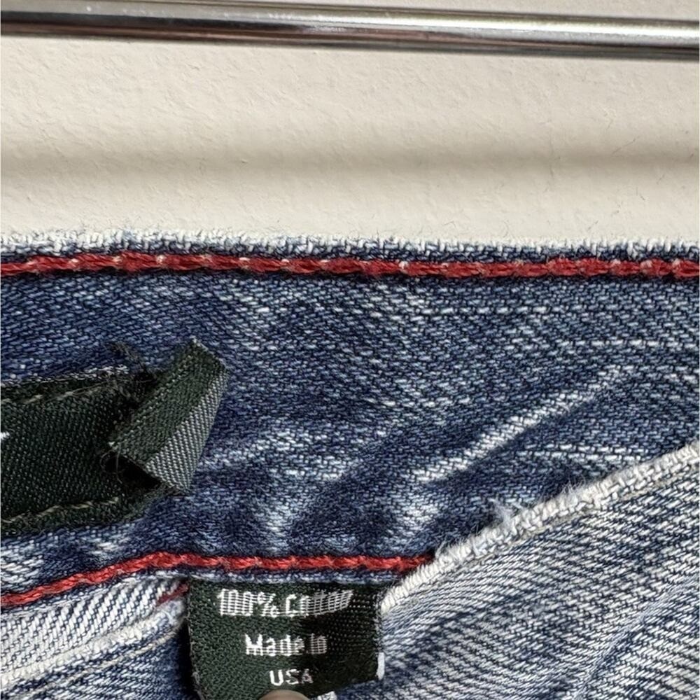 Vintage J.Crew Men’s Jeans 33×30 Made in USA | Straight Leg Distressed Denim