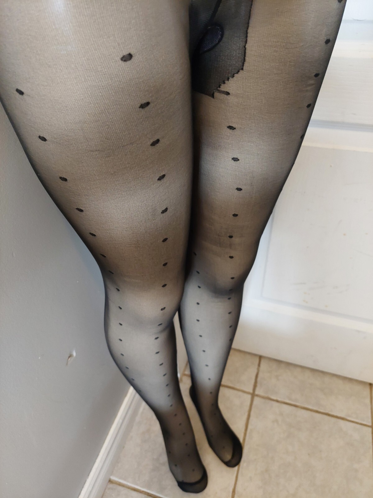 Vintage Pantyhose Try Penningtons Desing 1 pairs 15$ Color Black One Size