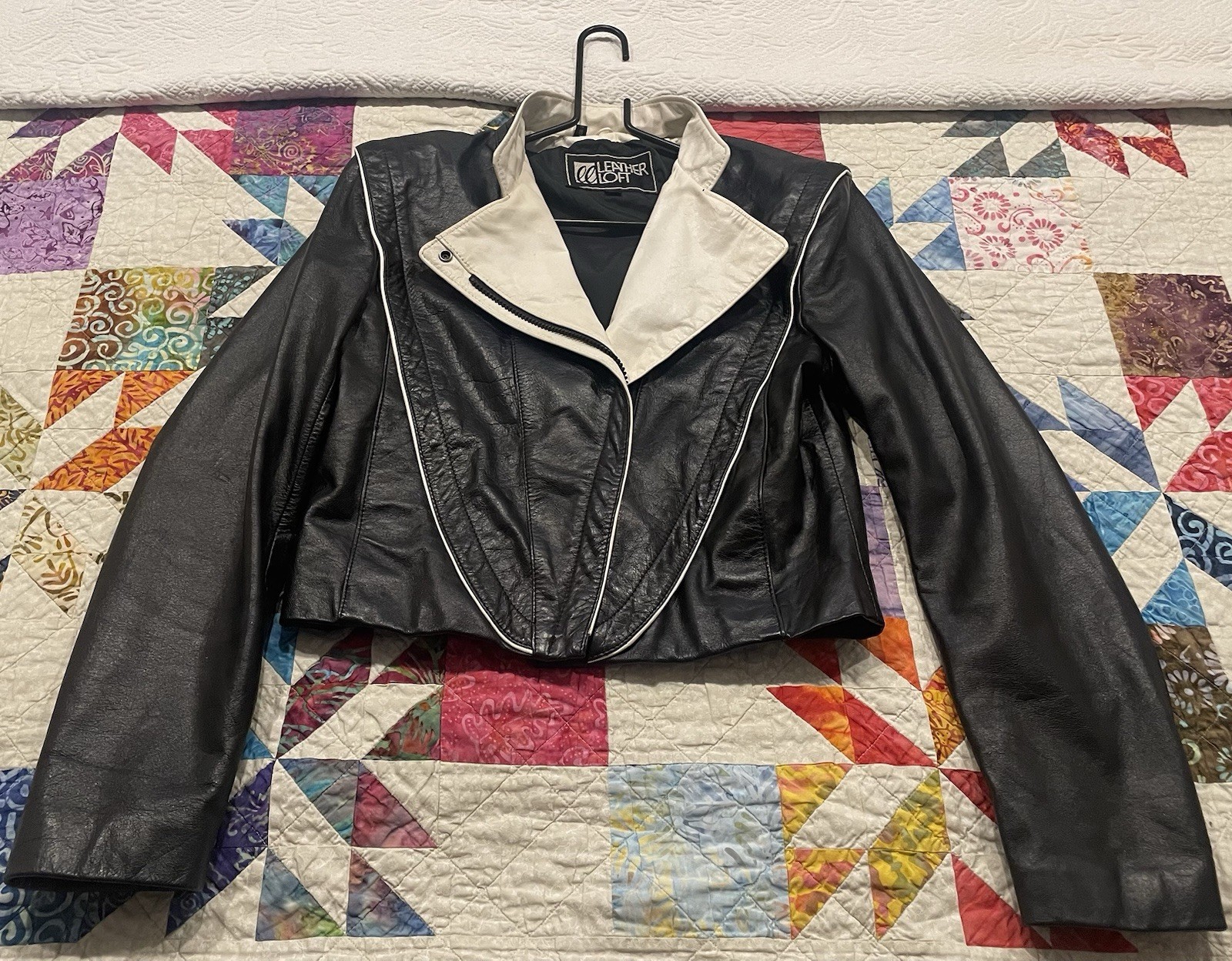 Vintage 80s Leather Jacket, Chic & Versatile, Beautiful Condition, Well-crafted