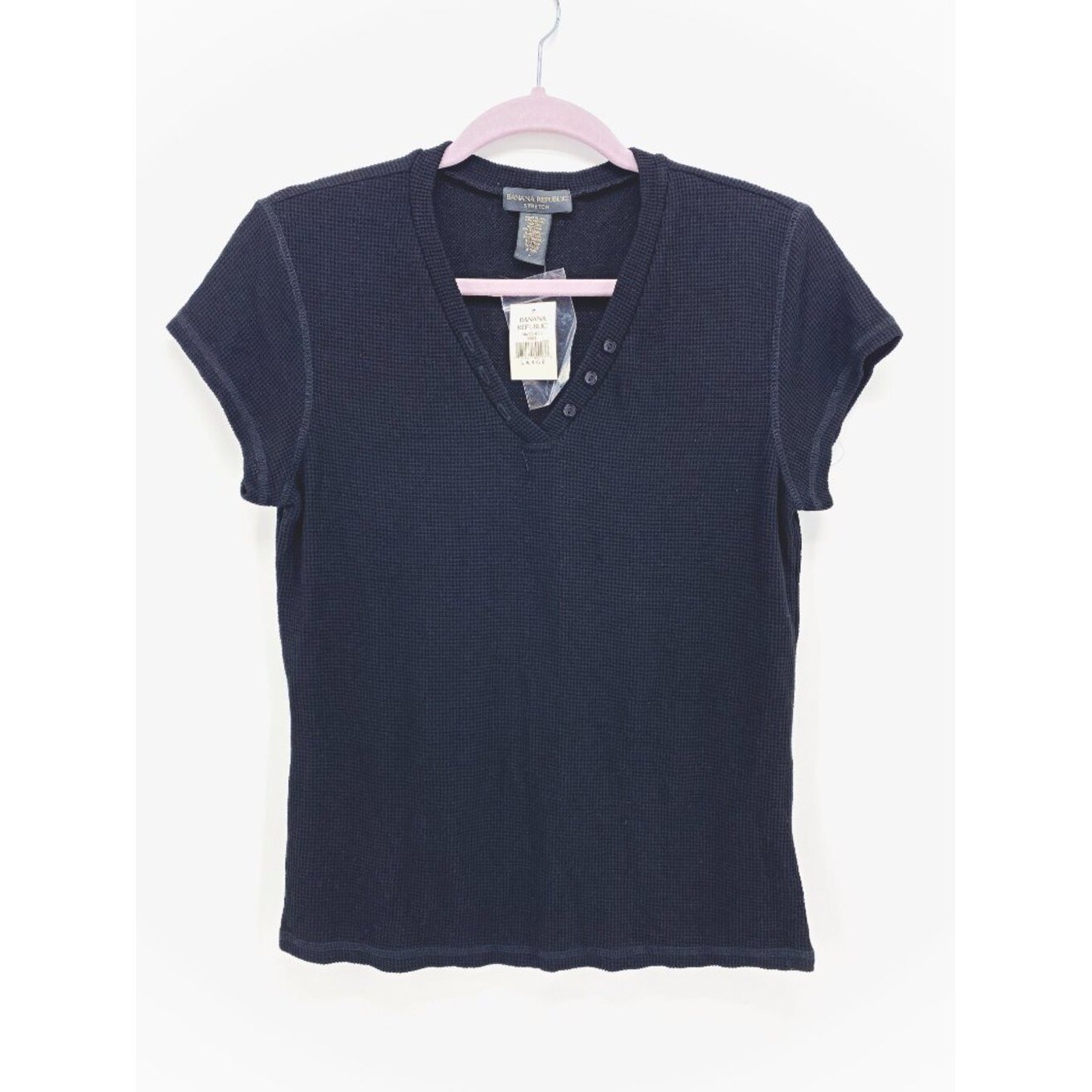 Banana Republic Vintage Y2K Texture Knit Top