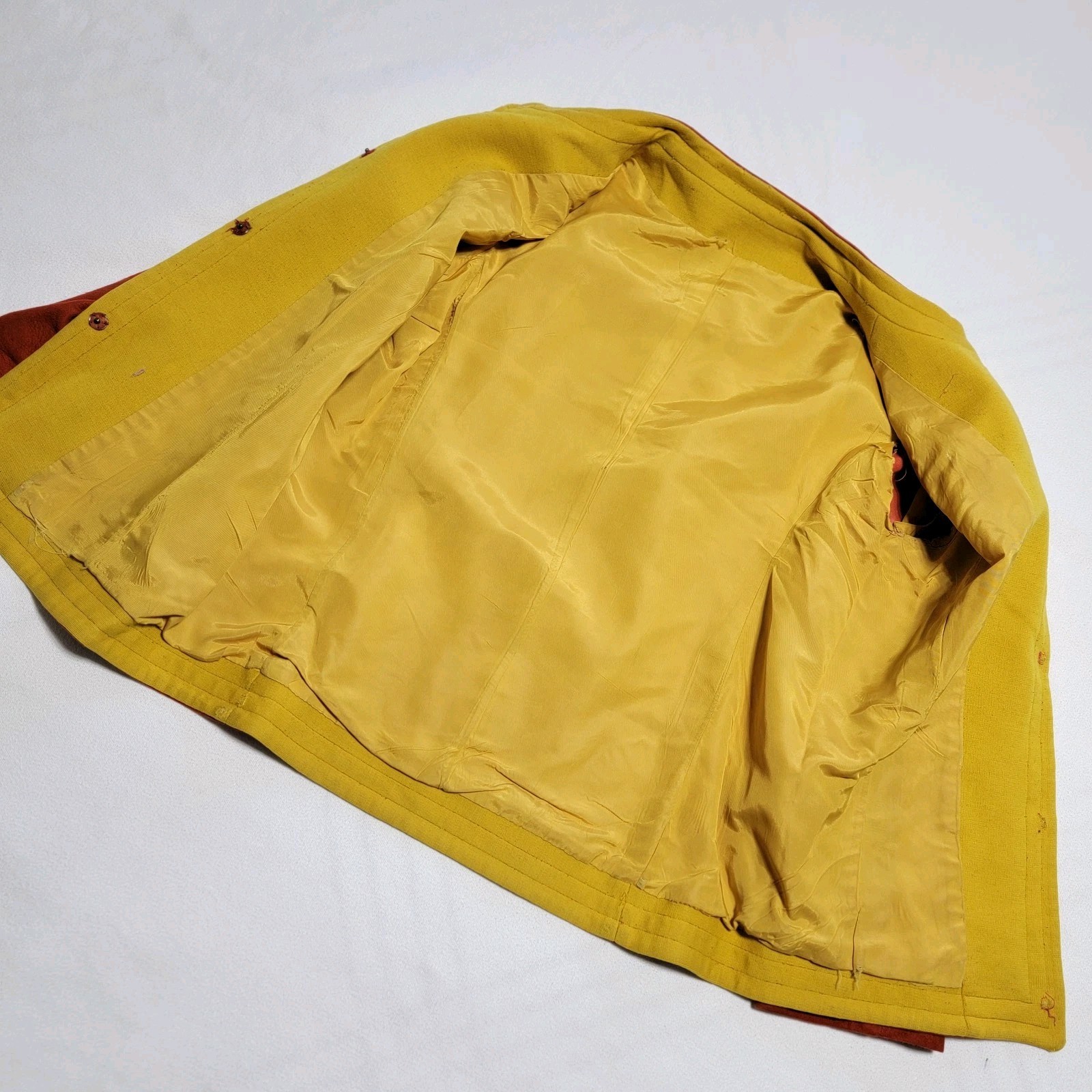 Vintage 70’s Paprika Orange Suede Jacket Women Size S