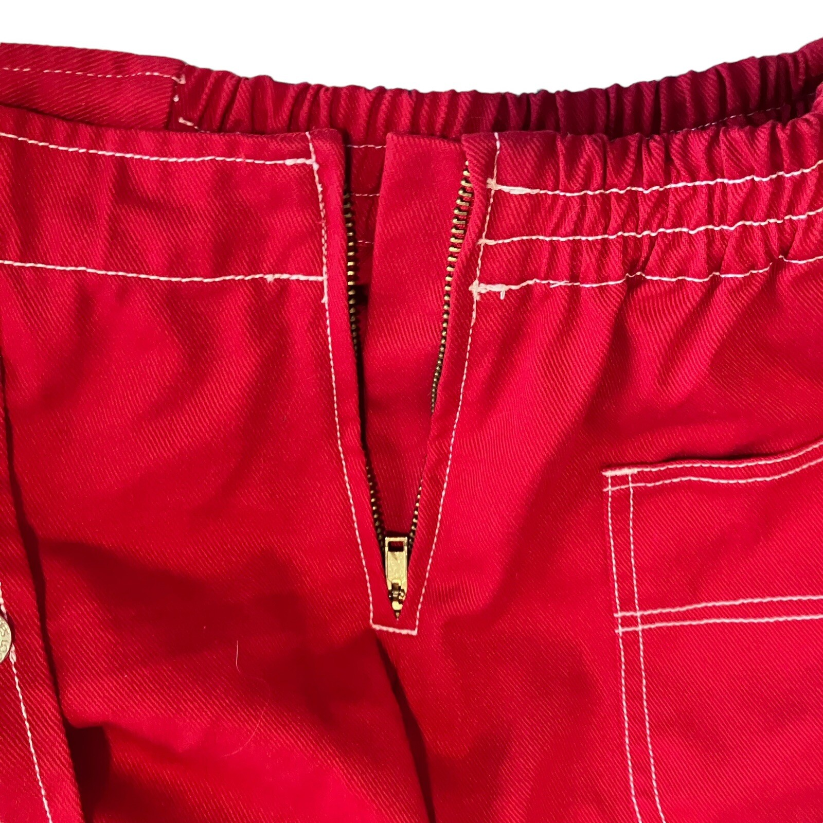 Vintage Looney Tunes Tweety Bird Skort 16 Shorts Red Sailor Nautical 1997 Womens