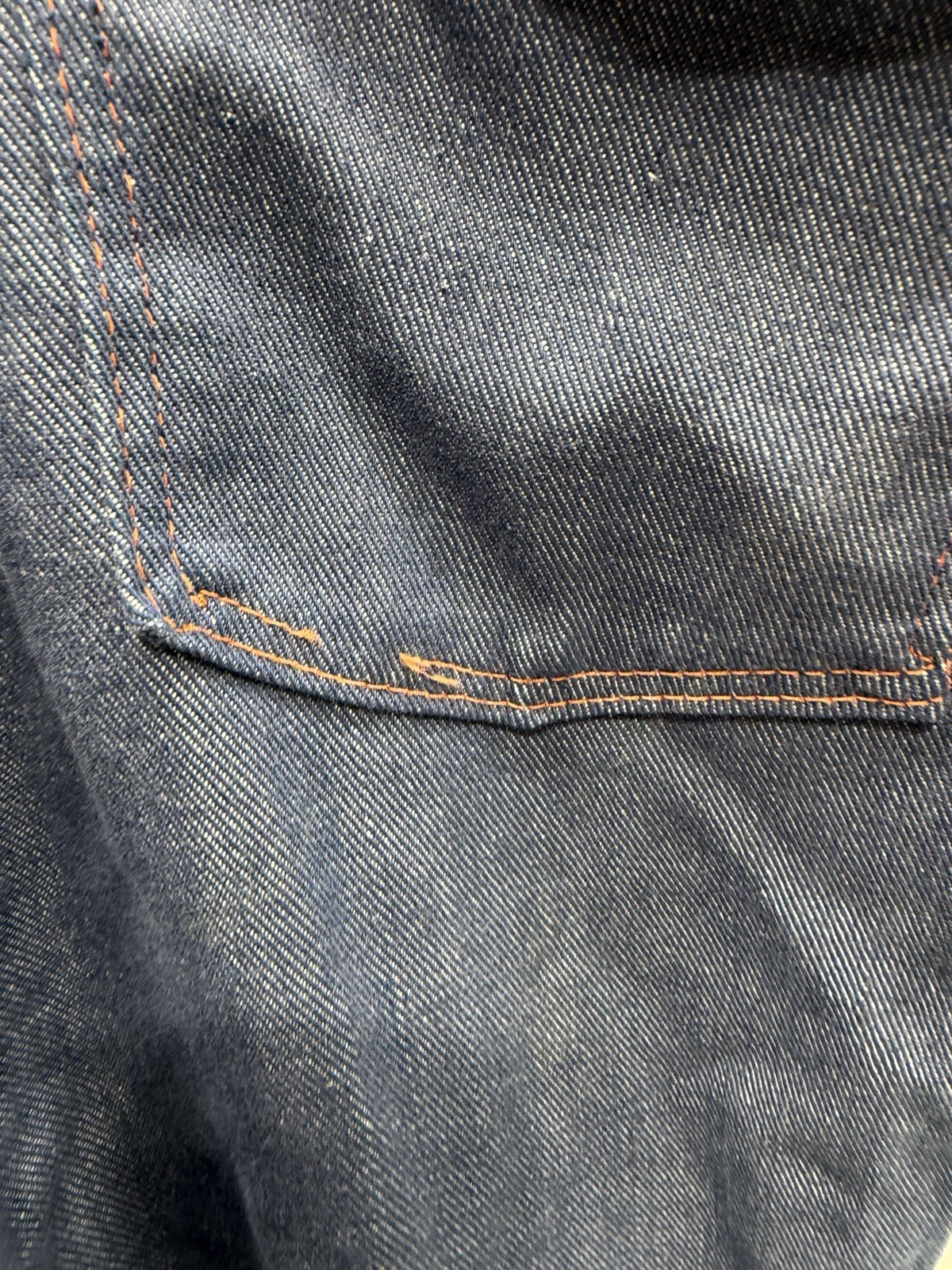 Turtle Bax Denim Overalls 5/6 Sanforized Need Repair